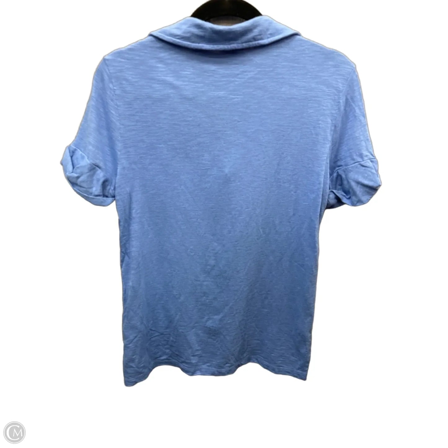 Top Short Sleeve By Talbots In Blue, Size: Sp