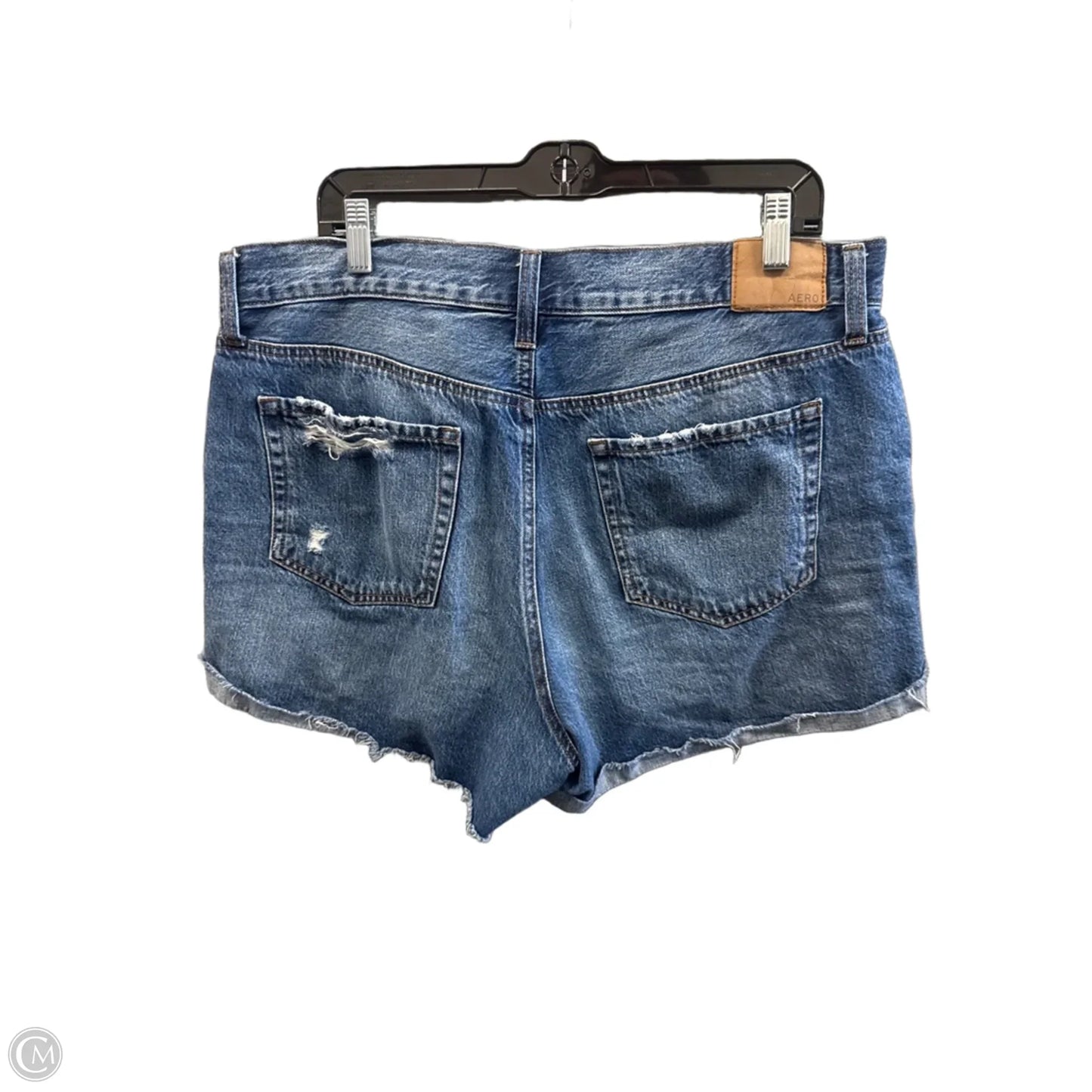 Shorts By Aeropostale In Blue Denim, Size: 16