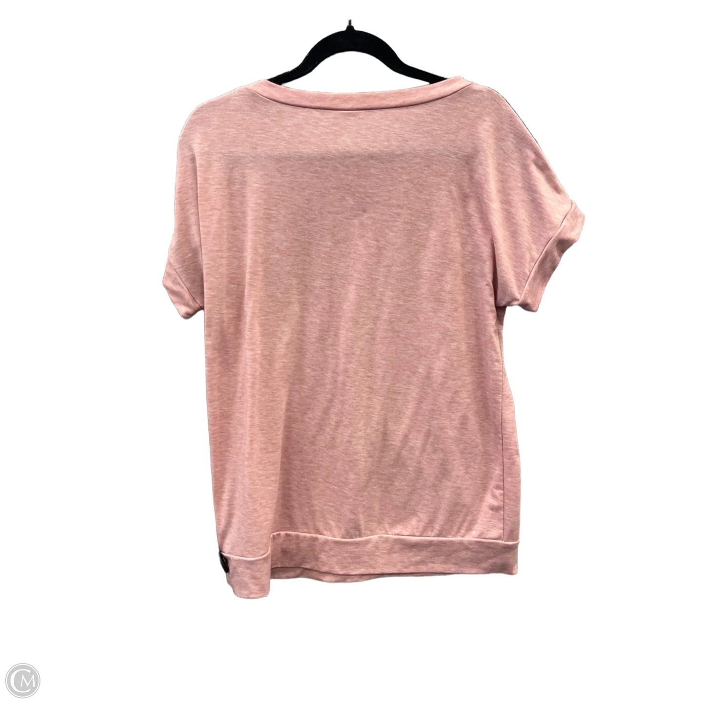 Top Short Sleeve By Clothes Mentor In Pink, Size: M