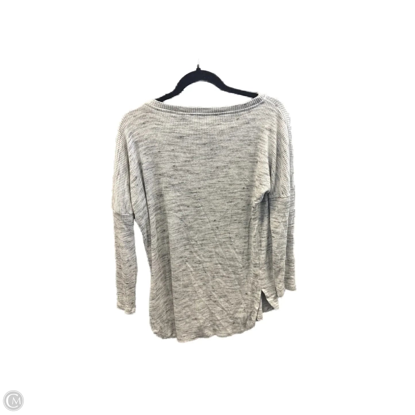 Top Long Sleeve By Clothes Mentor In Grey, Size: S