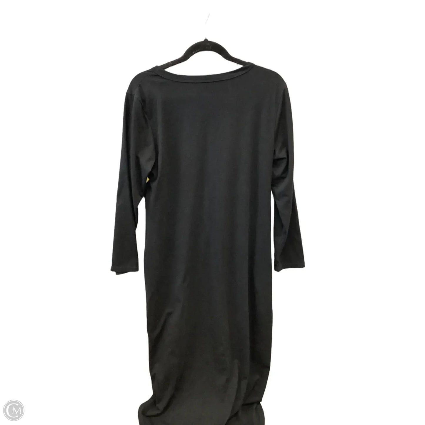 Dress Casual Midi By Clothes Mentor In Black, Size: S