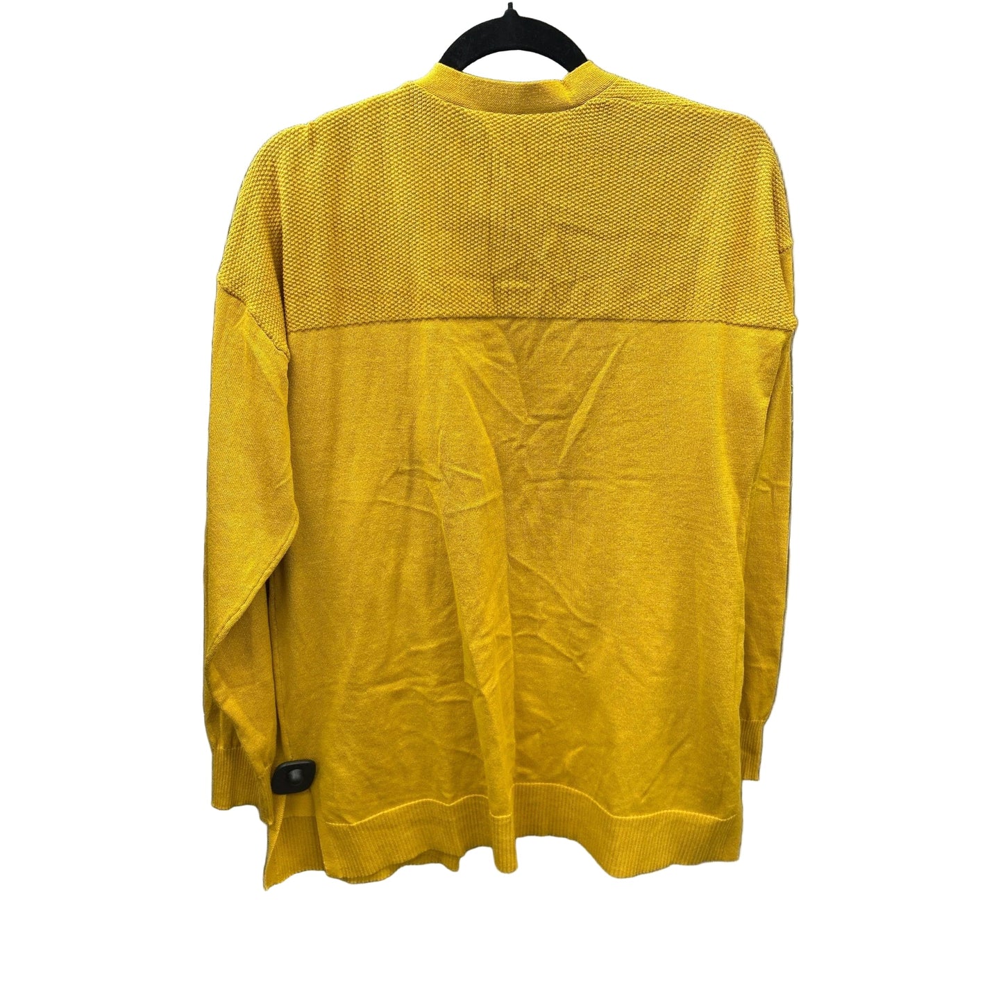 Cardigan By Time And Tru In Yellow, Size: L