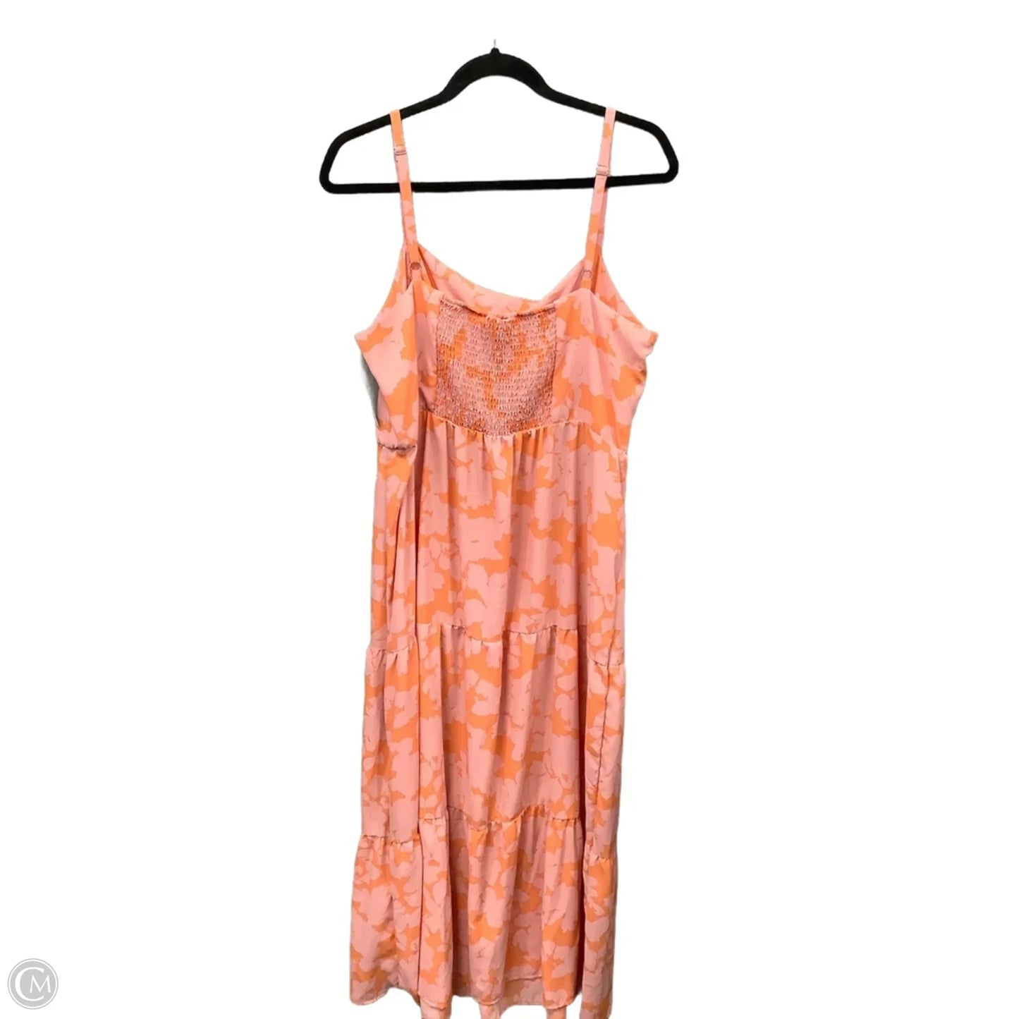 Dress Casual Maxi By Social Standard By Sanctuary In Orange, Size: Xxl