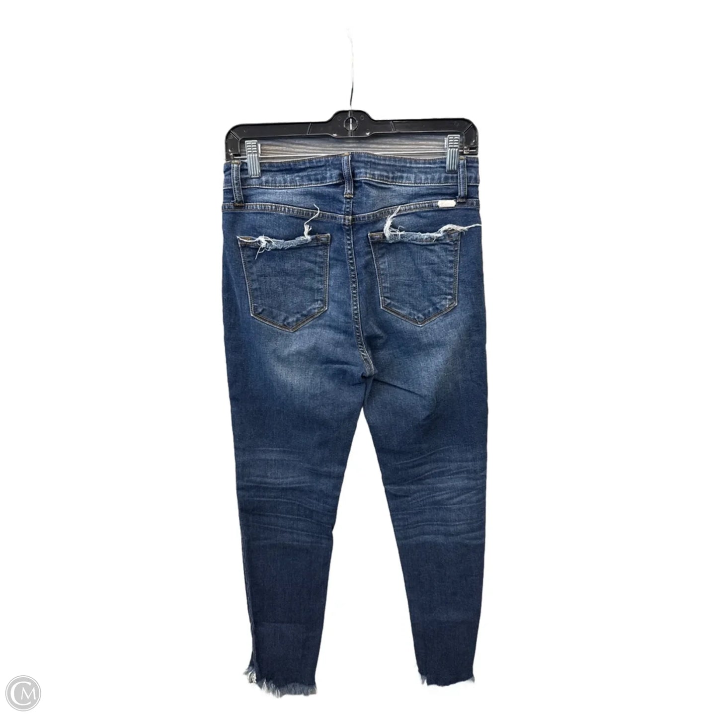 Jeans Skinny By Kancan In Blue Denim, Size: 6