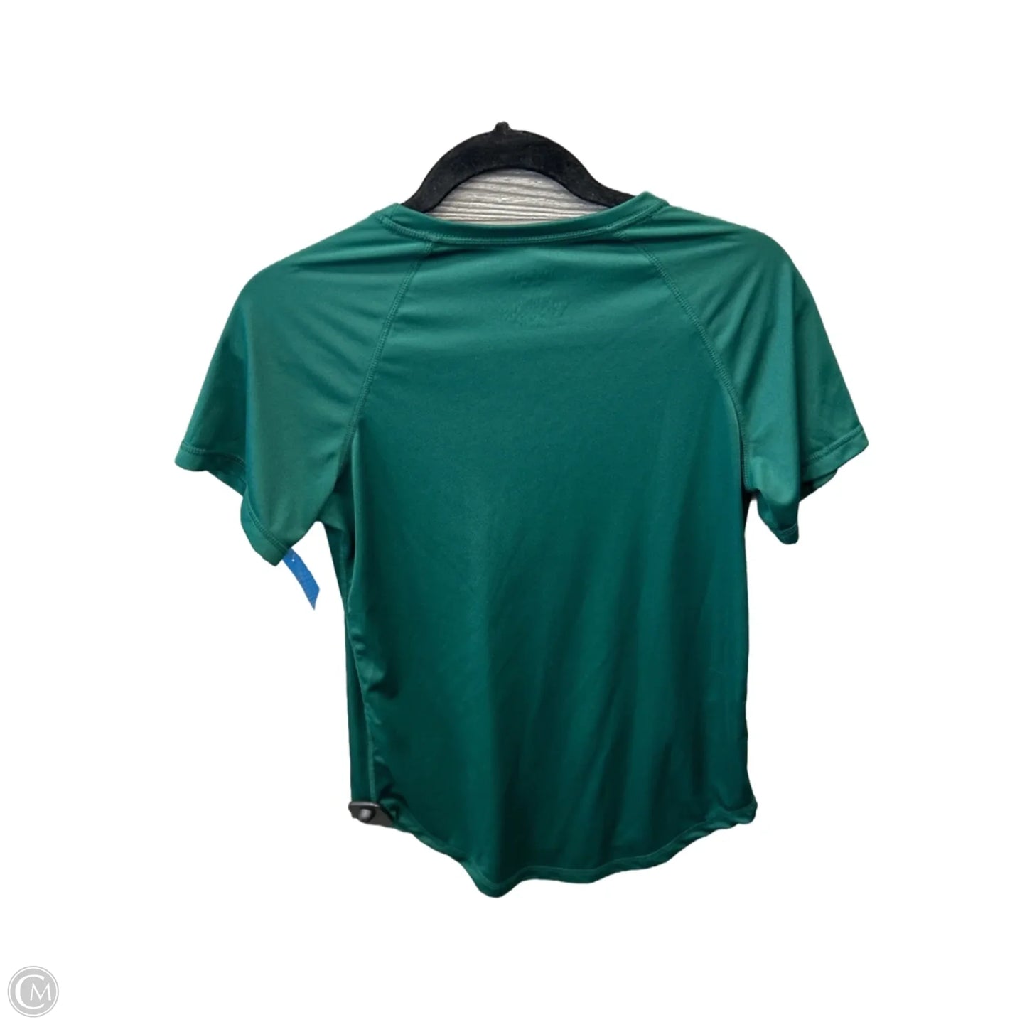 Athletic Top Short Sleeve By Tek Gear In Green, Size: S