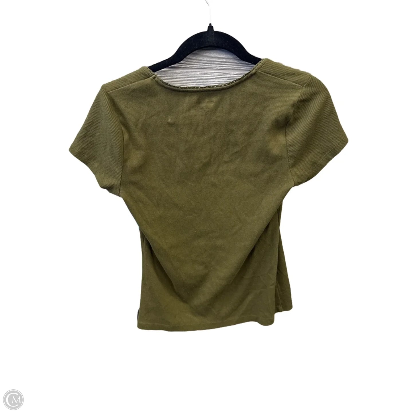 Top Short Sleeve By Old Navy In Green, Size: L