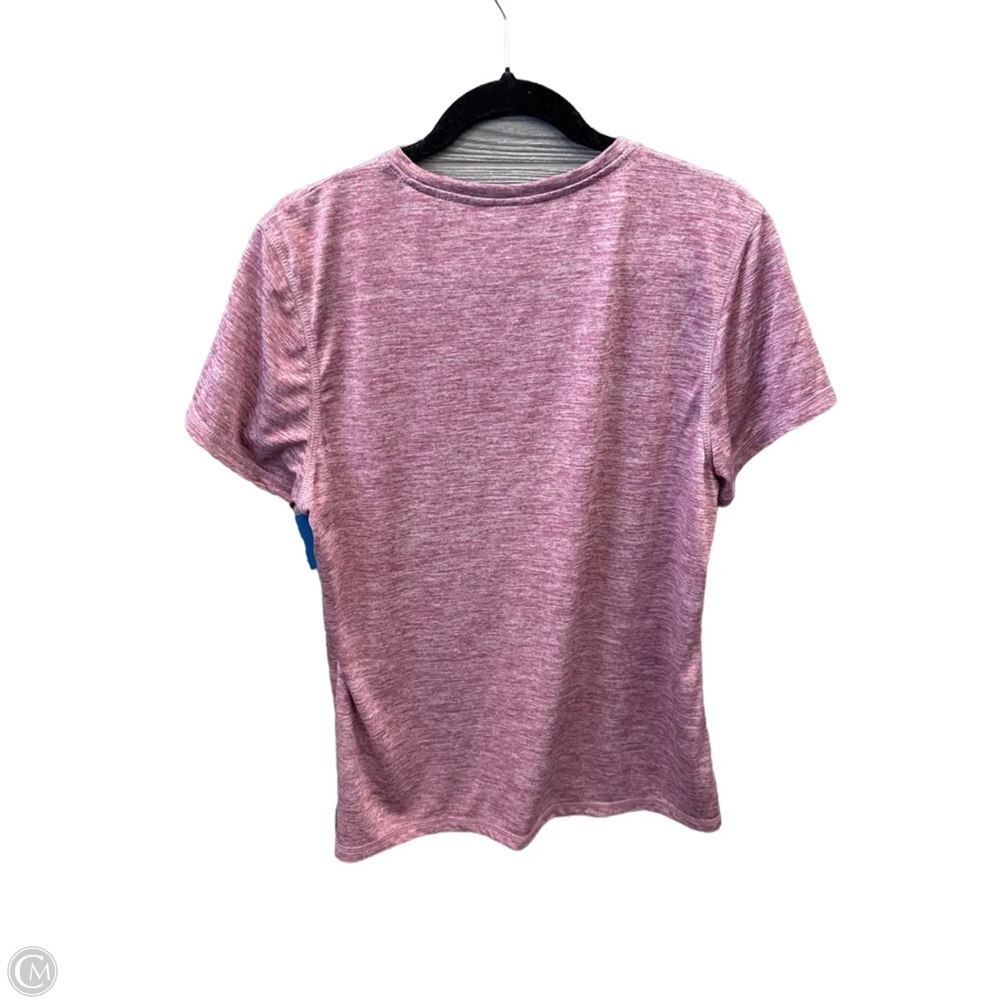 Athletic Top Short Sleeve By Adidas In Pink, Size: Xl