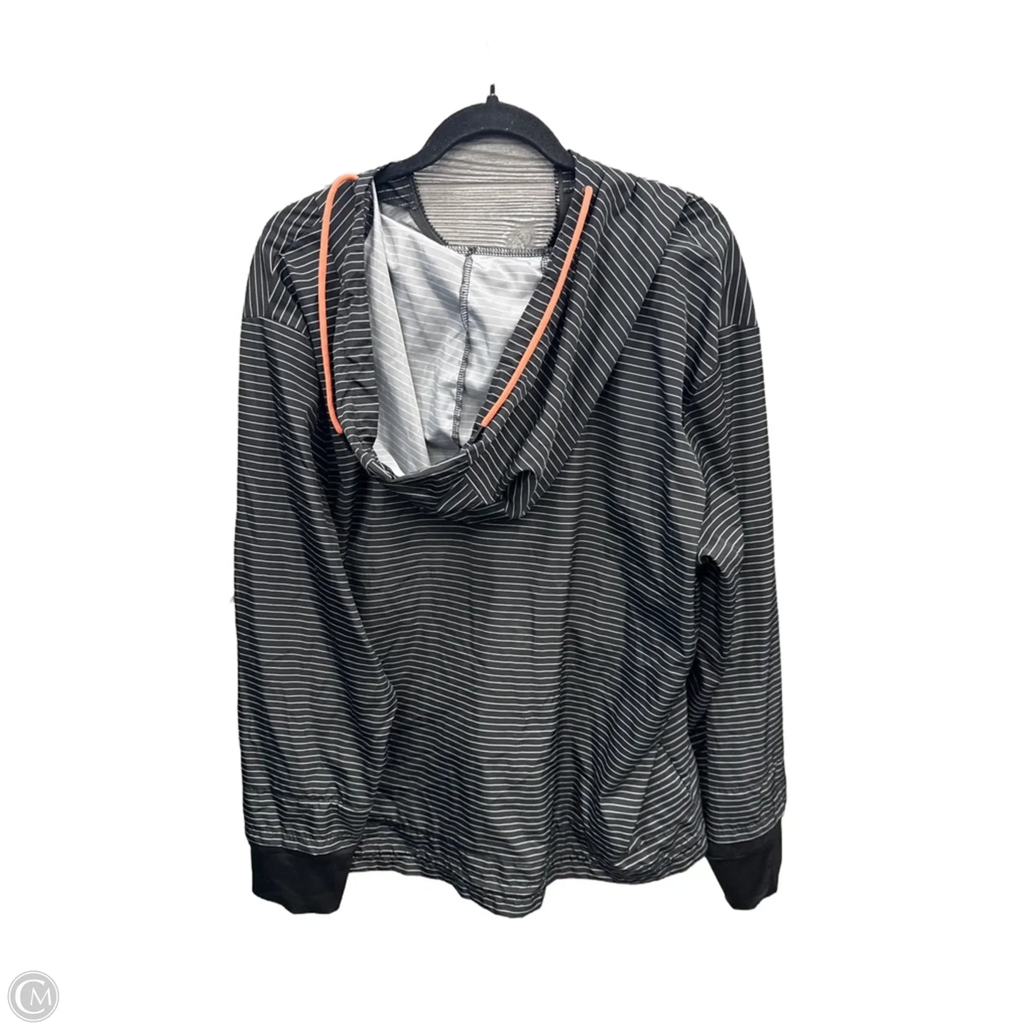 Athletic Jacket By Xersion In Striped Pattern, Size: Xl