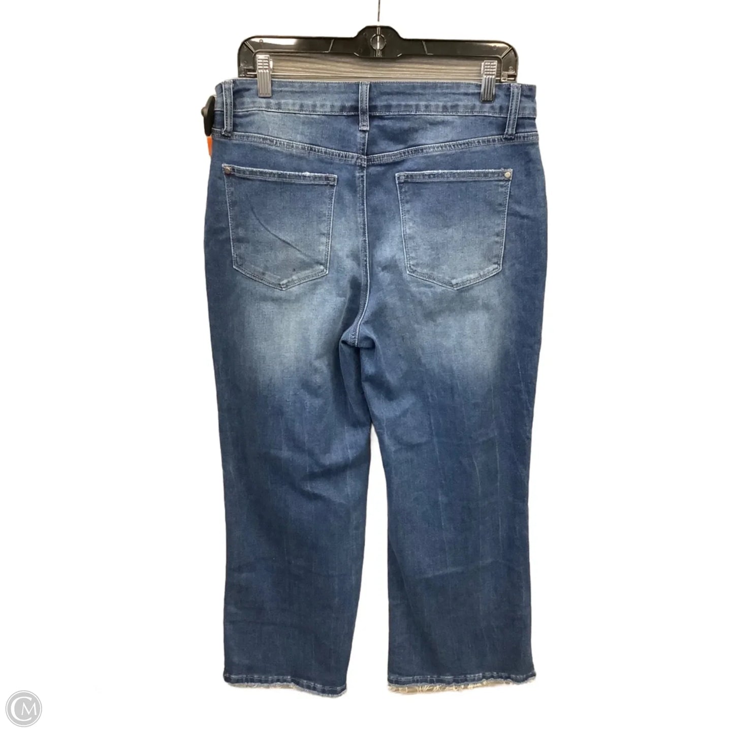Jeans Wide Leg By Clothes Mentor In Blue Denim, Size: 14