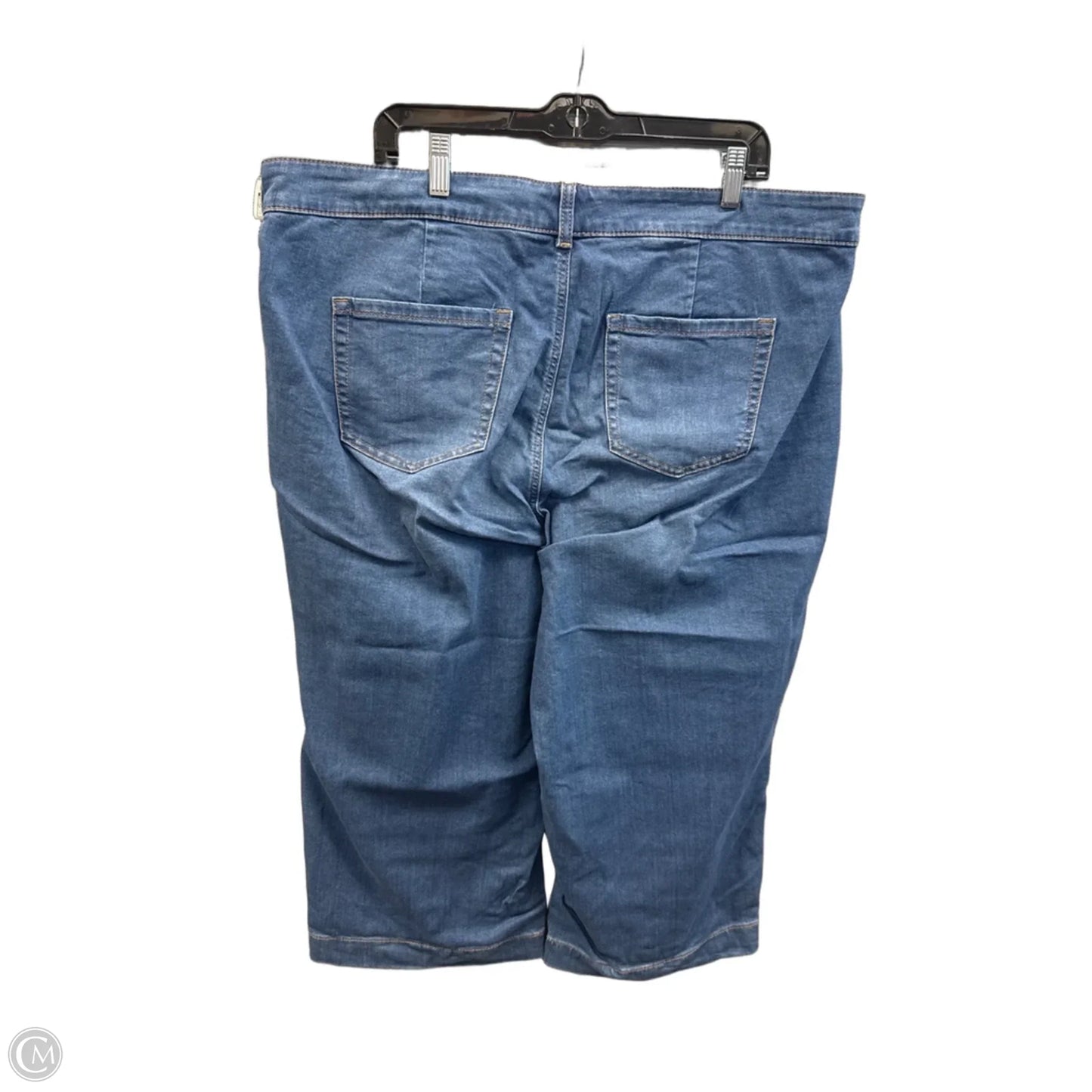 Capris By Torrid In Blue Denim, Size: 20