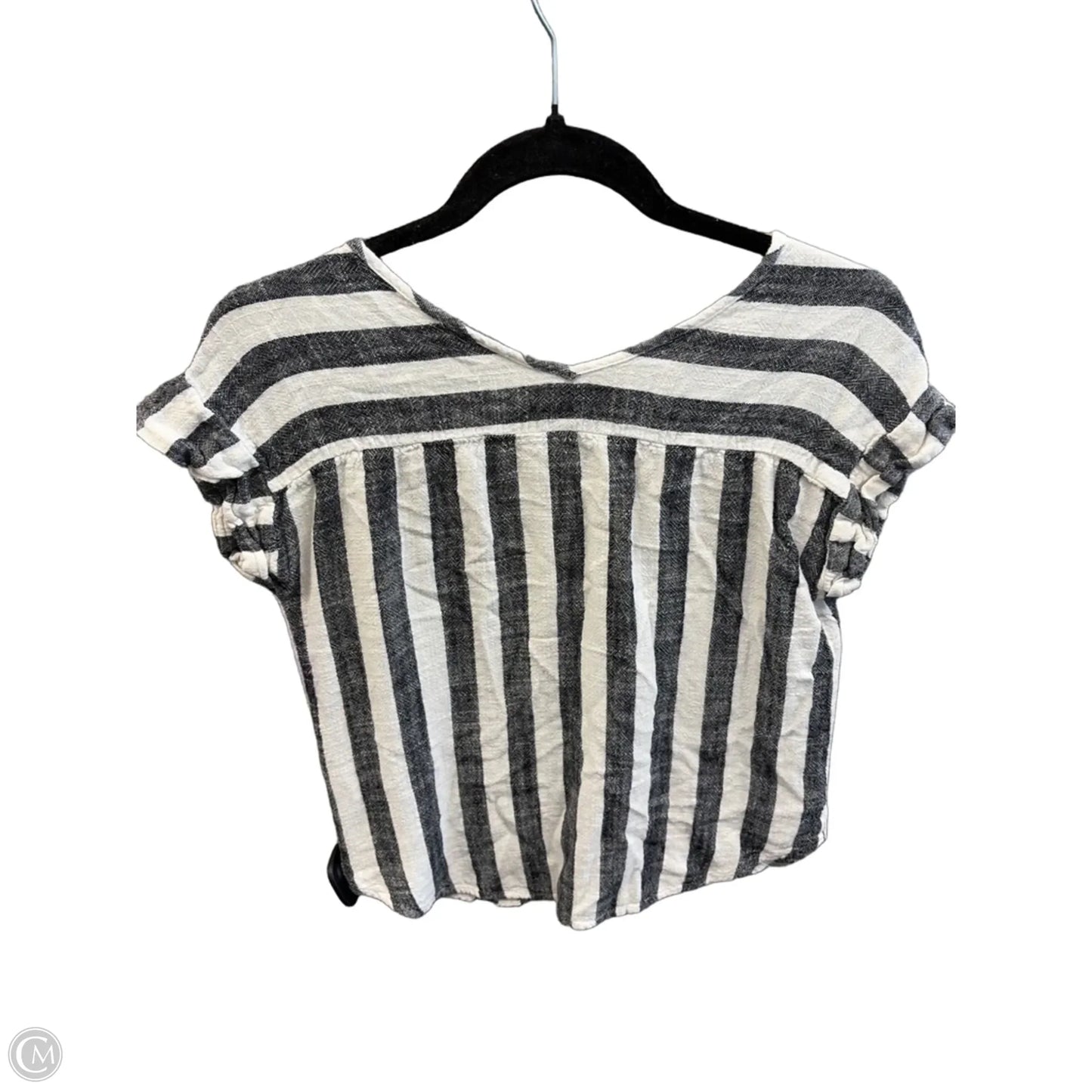 Top Sleeveless By Lumiere In Striped Pattern, Size: S