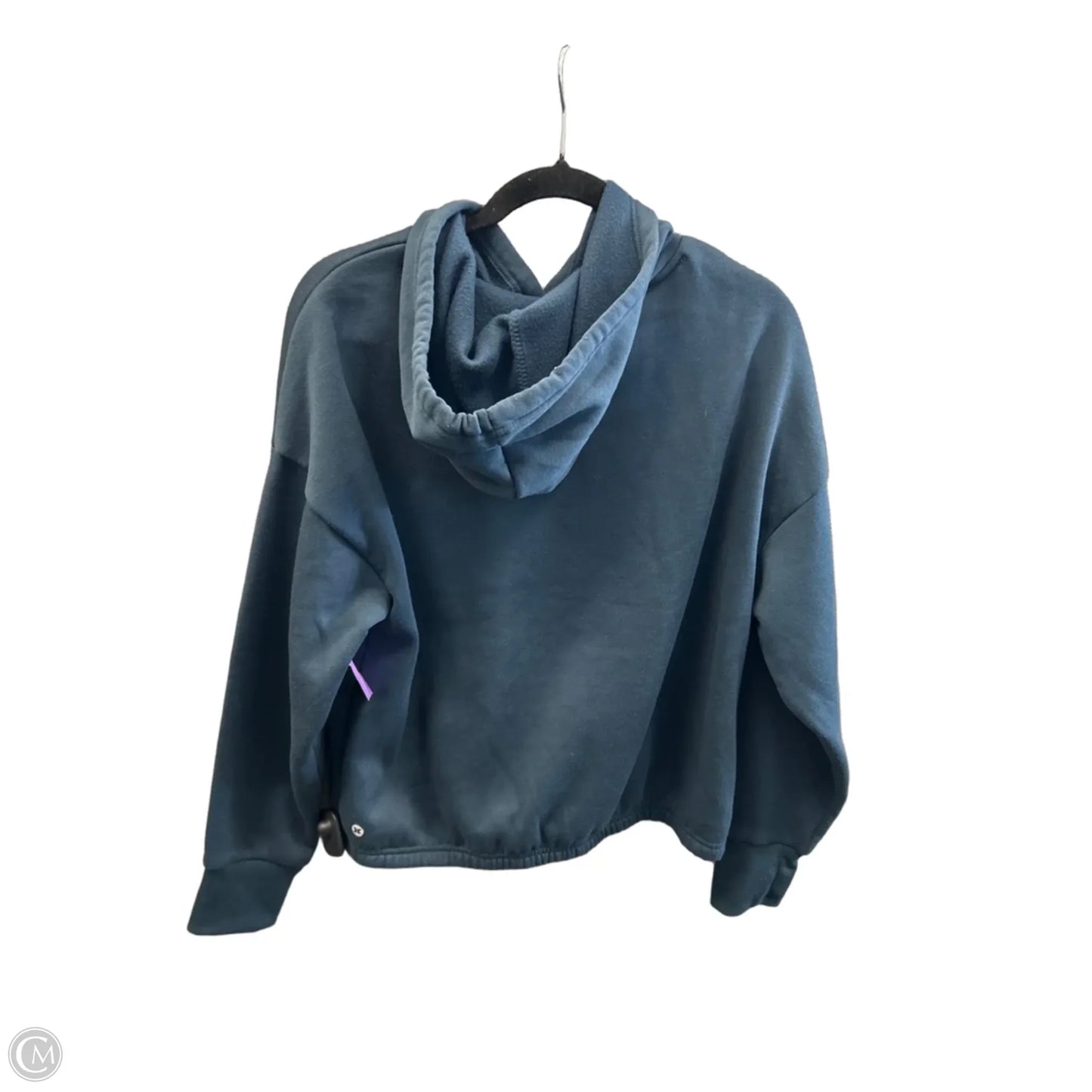 Athletic Top Long Sleeve Hoodie By Rbx In Blue, Size: L