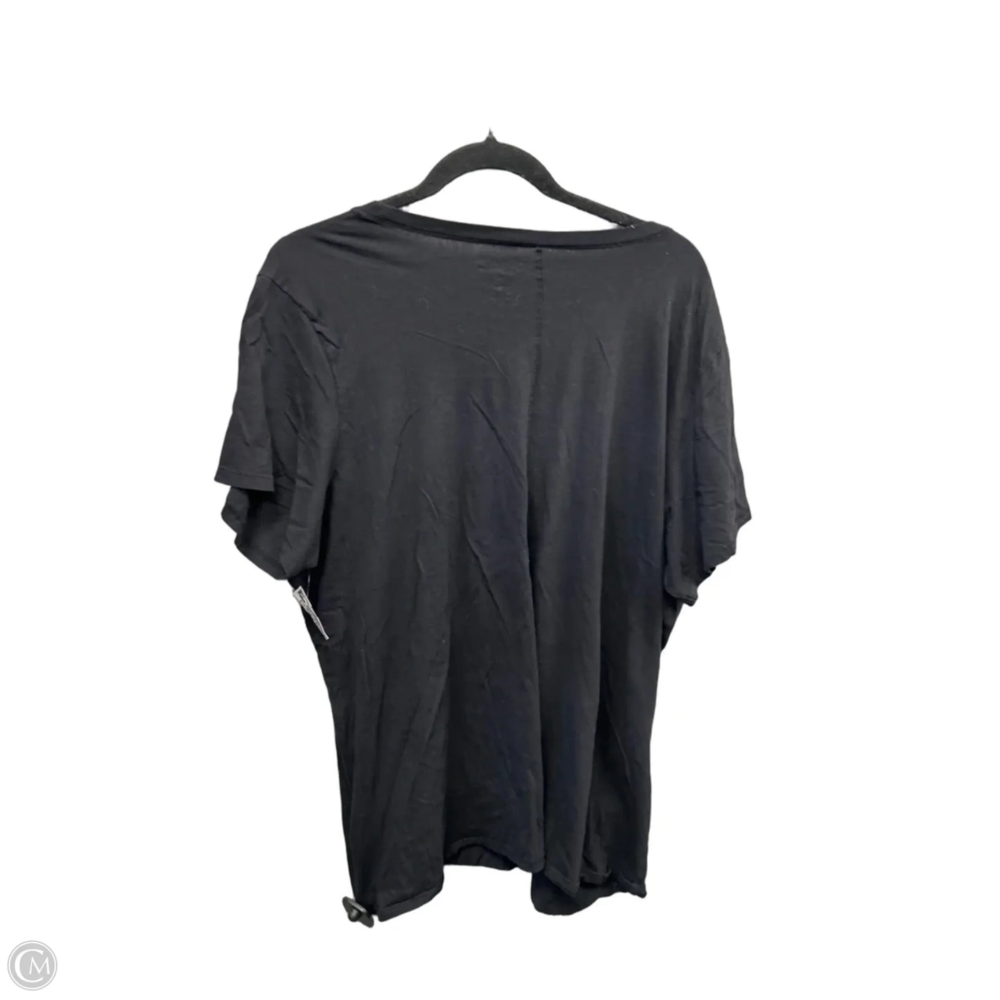 Top Short Sleeve By Torrid In Black, Size: 3x