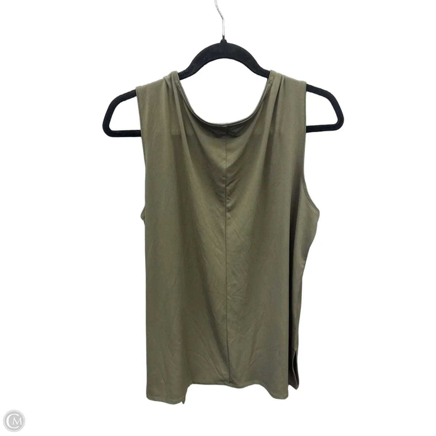 Top Sleeveless By Zenana In Green, Size: Xl
