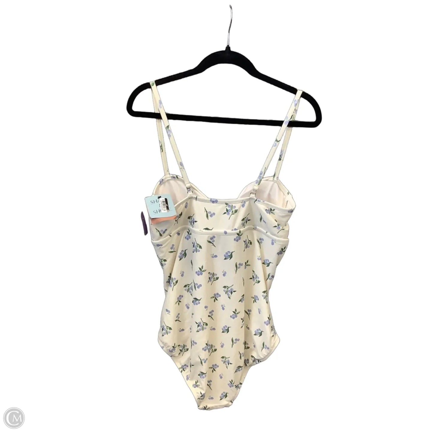 Swimsuit By Shade & Shore In Cream, Size: L