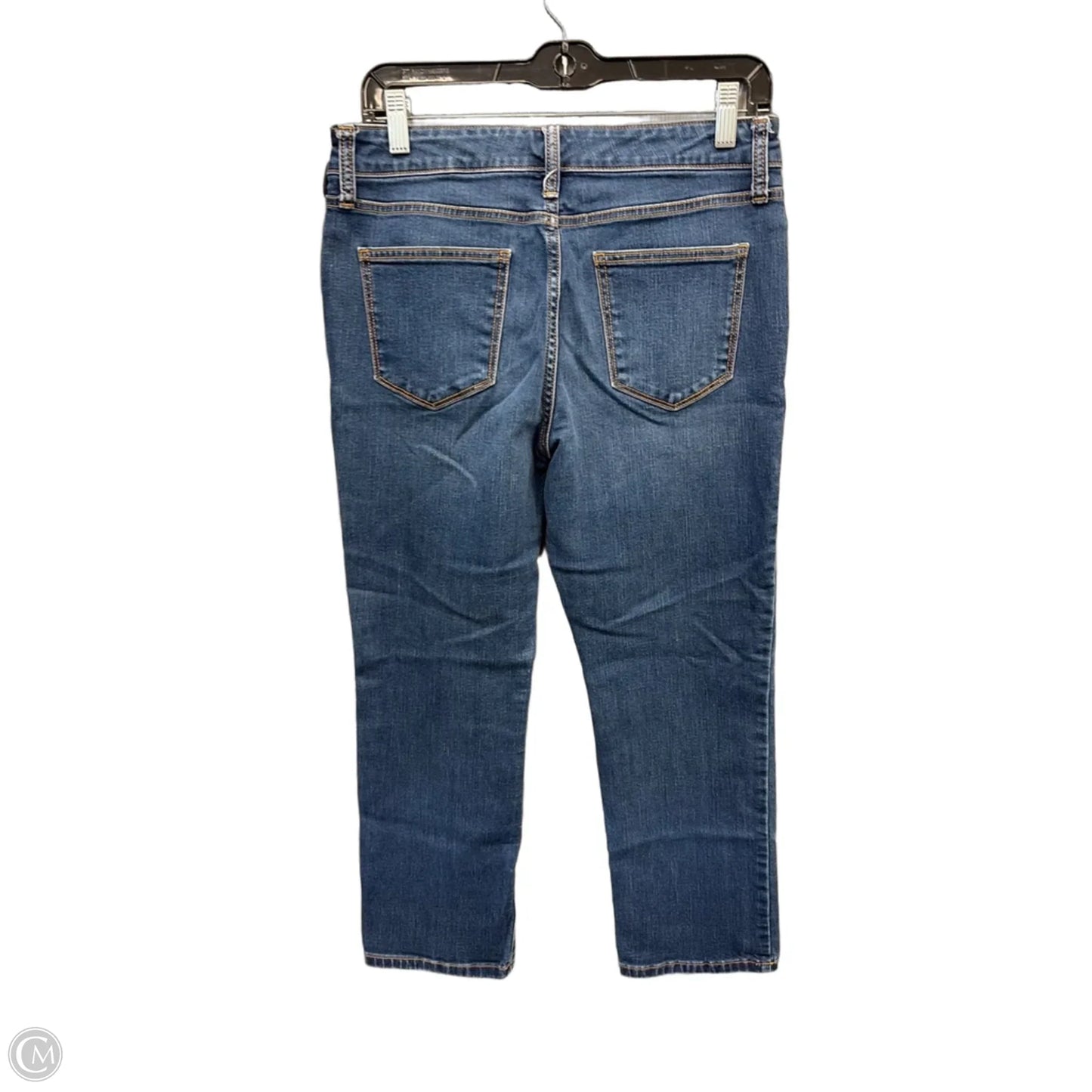 Capris By St Johns Bay In Blue Denim, Size: 8