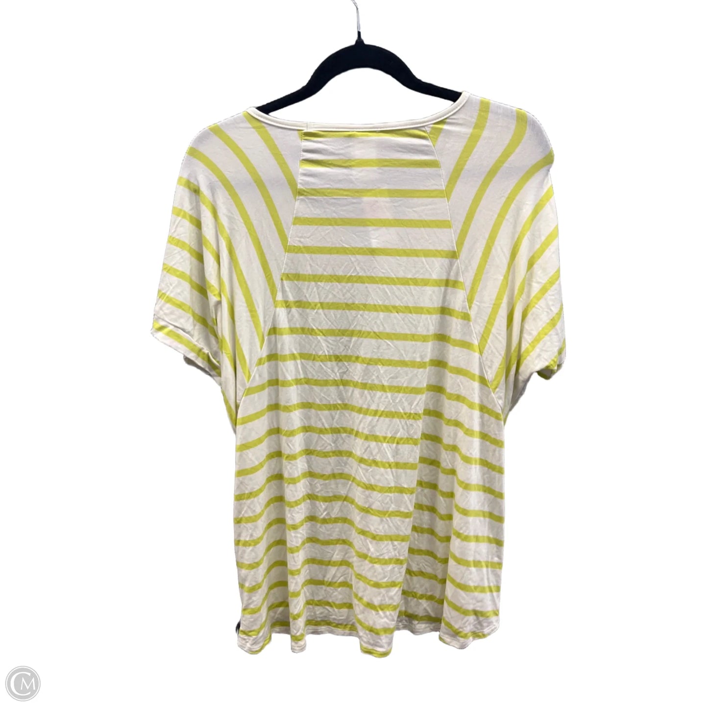 Top Short Sleeve By Agnes & Dora In Green, Size: S