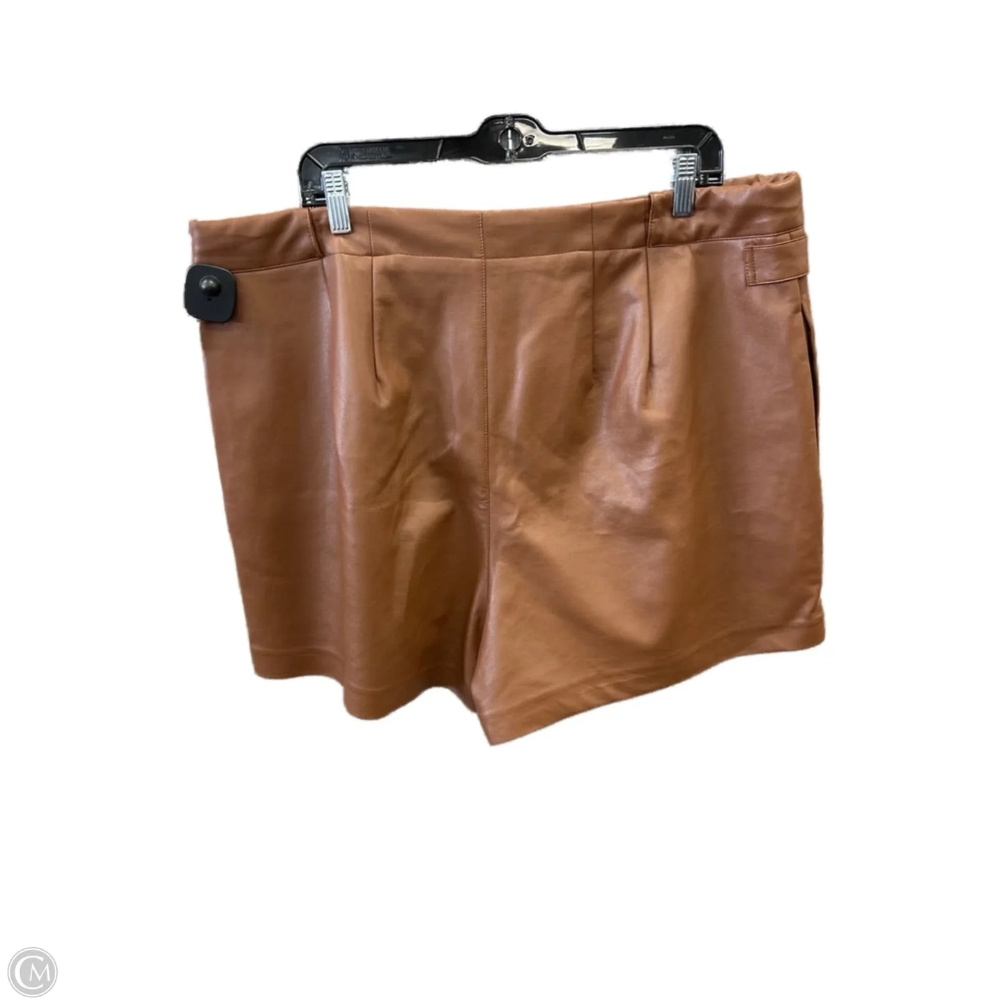 Shorts By Eloquii In Brown, Size: 18