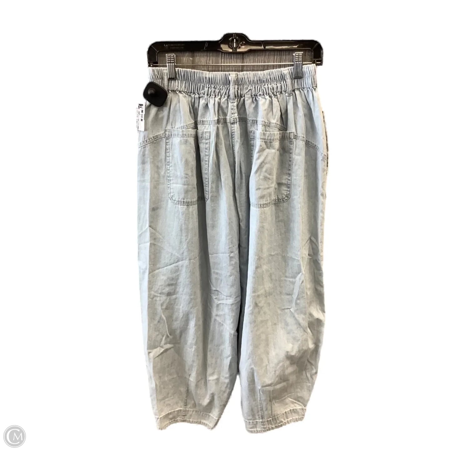 Jeans Wide Leg By Clothes Mentor In Blue Denim, Size: 4