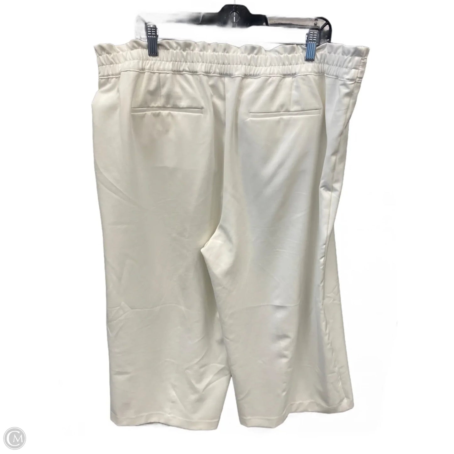 Pants Dress By Liz Claiborne In White, Size: 18