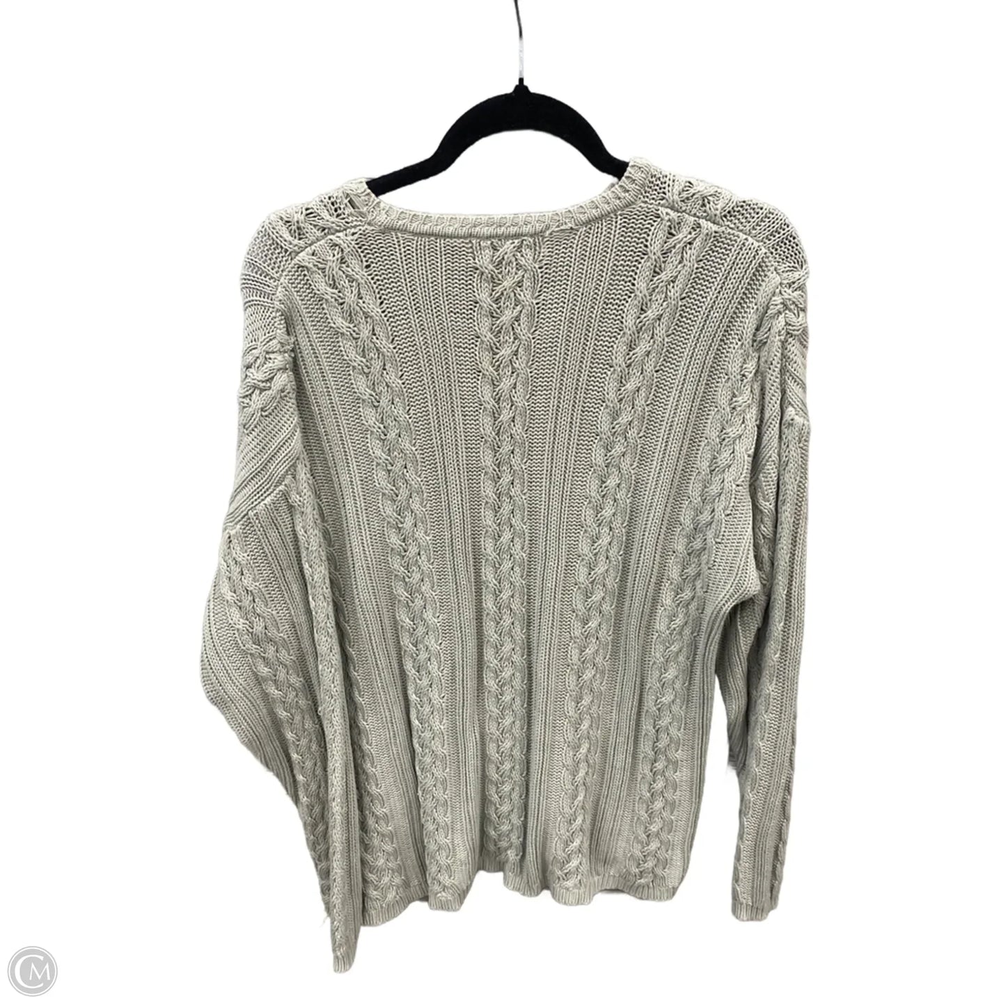 Sweater By Eddie Bauer In Green, Size: M