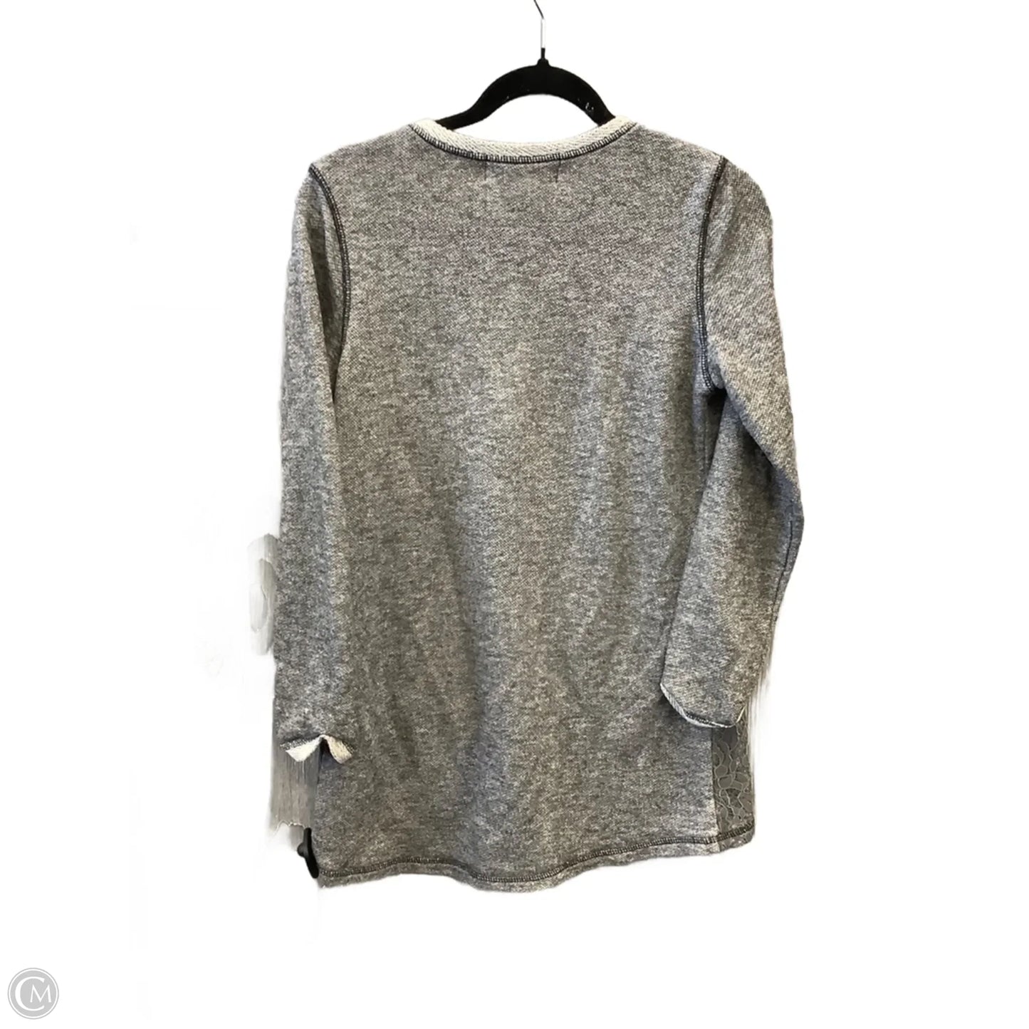 Top Long Sleeve By French Laundry In Grey, Size: M