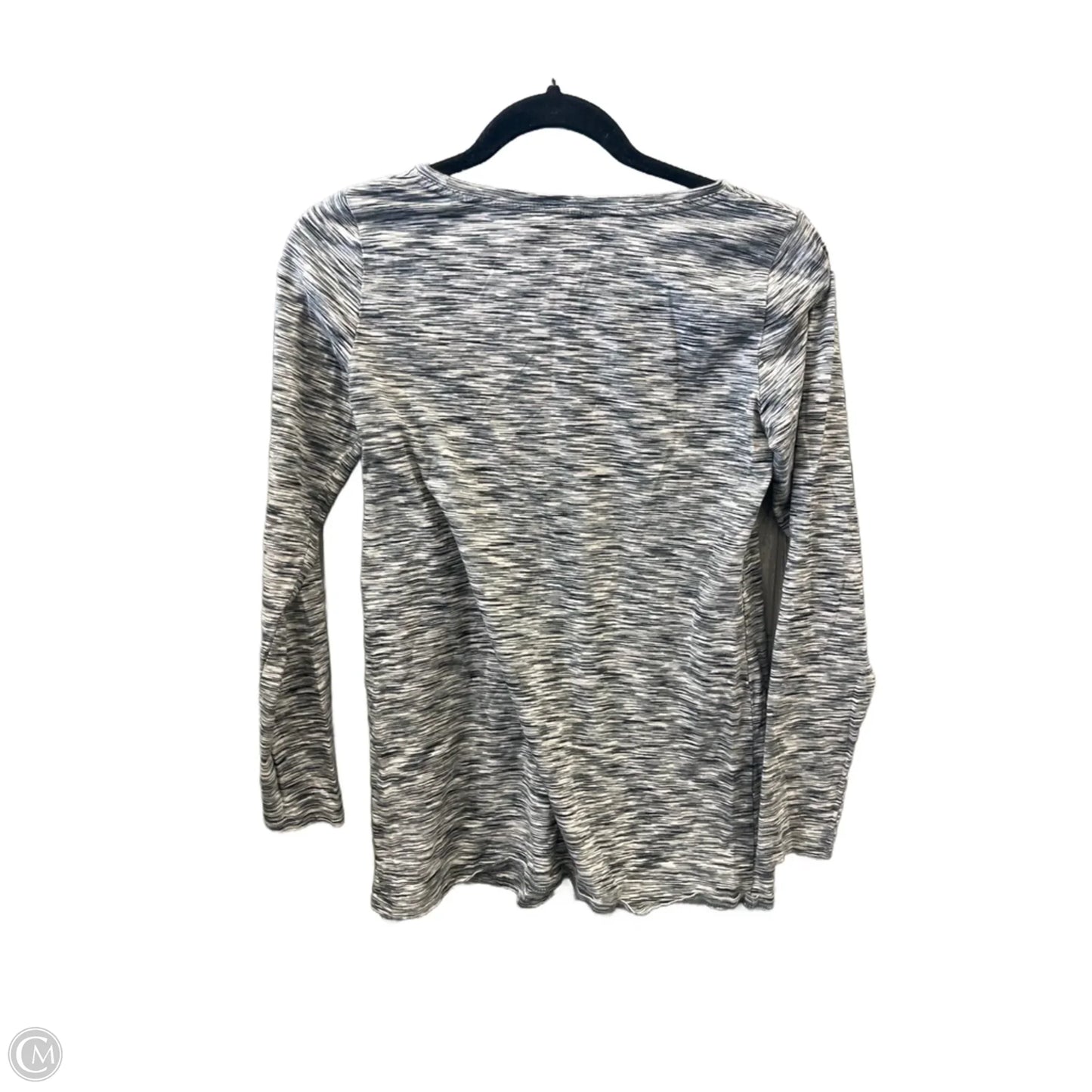 Top Long Sleeve By Pure Jill In Grey, Size: Xs