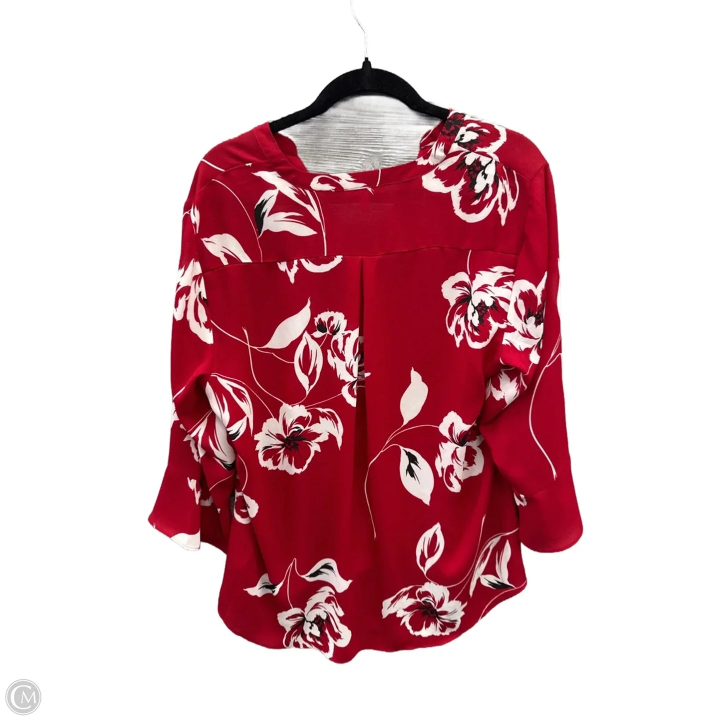 Top Long Sleeve By Maurices In Red, Size: Xl