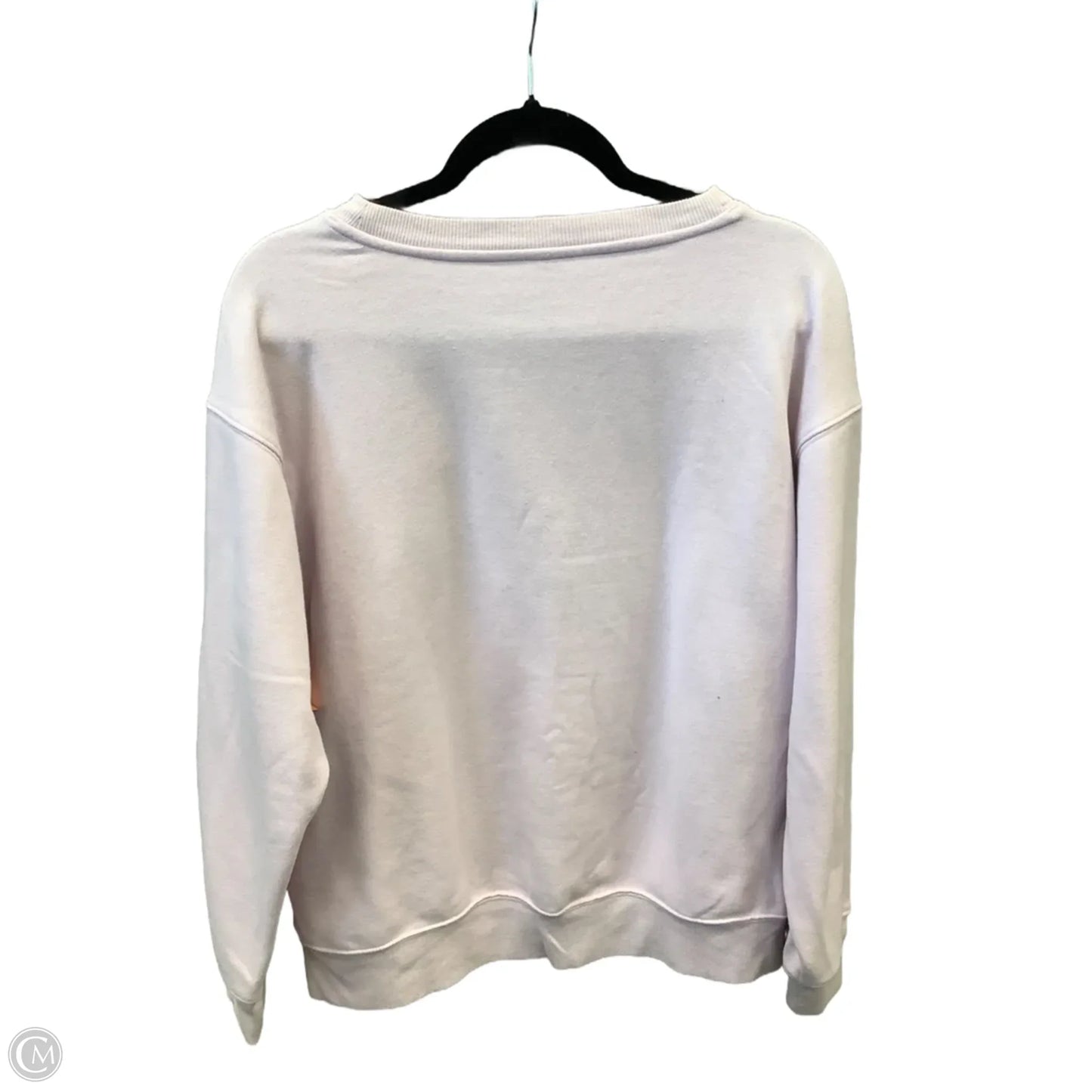 Sweatshirt Crewneck By Calvin Klein In Purple, Size: M