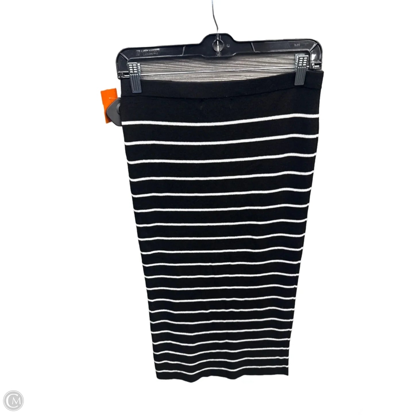 Skirt Maxi By Retrology In Black & White, Size: Sp