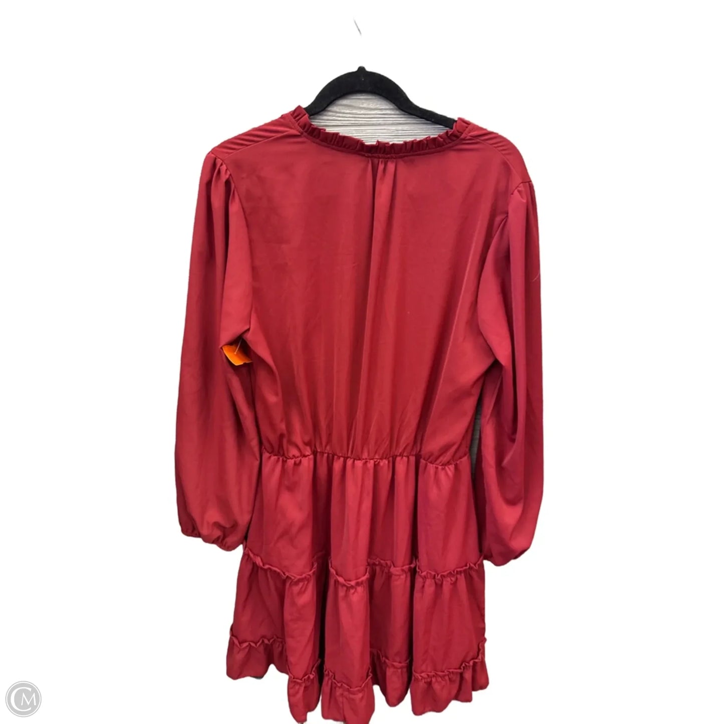 Dress Casual Midi By Btfbm In Red, Size: L