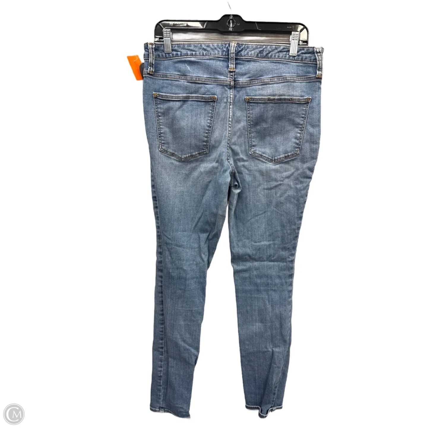 Jeans Skinny By Universal Thread In Blue Denim, Size: 12