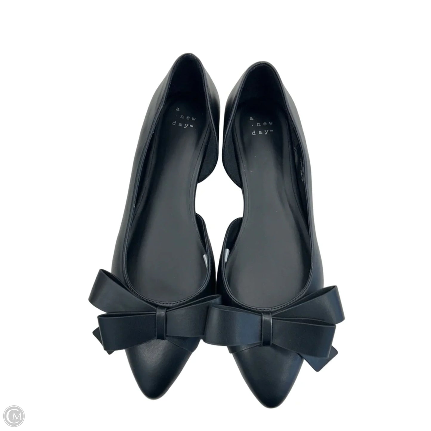 Shoes Flats By A New Day In Black, Size: 8
