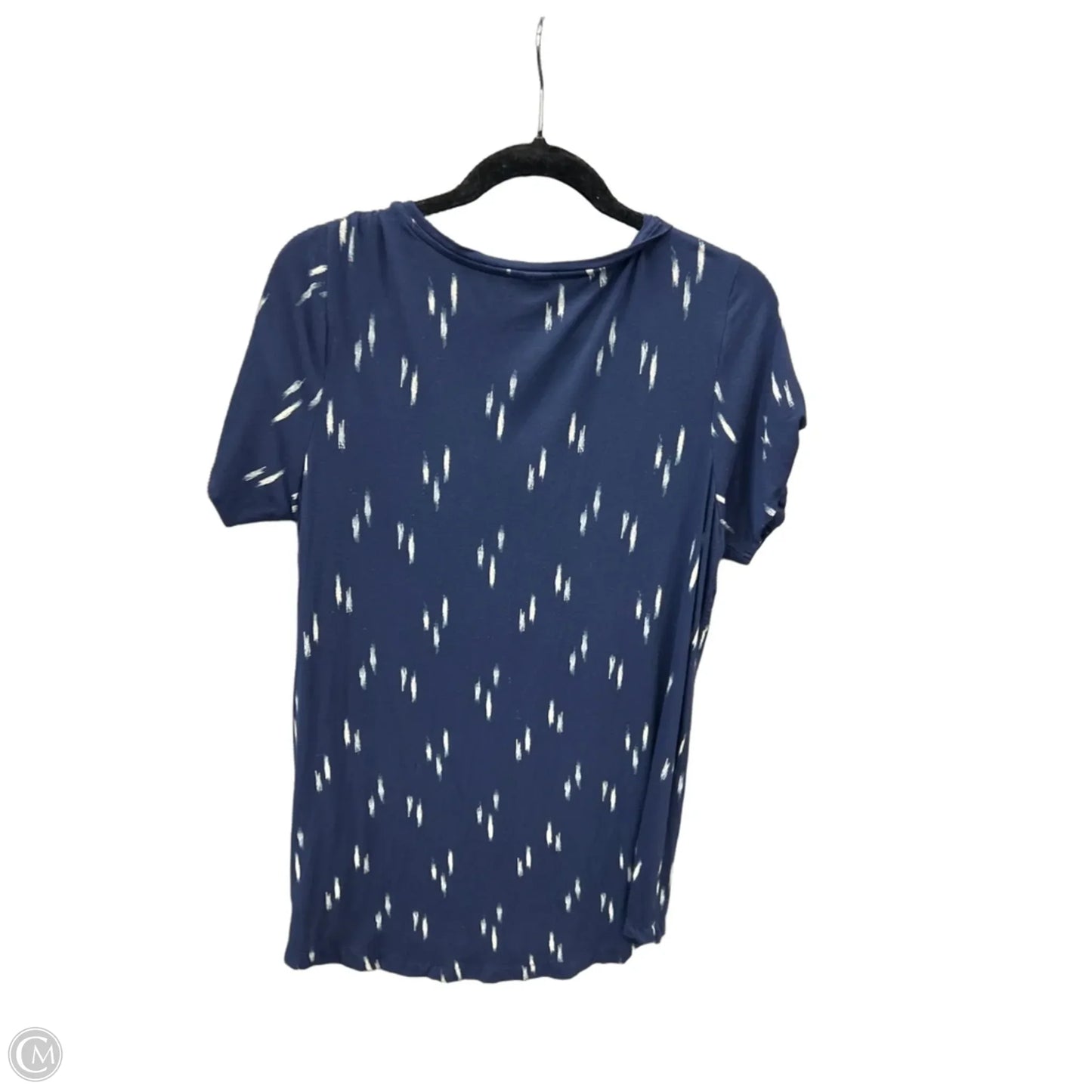 Top Short Sleeve Basic By Old Navy In Blue, Size: M