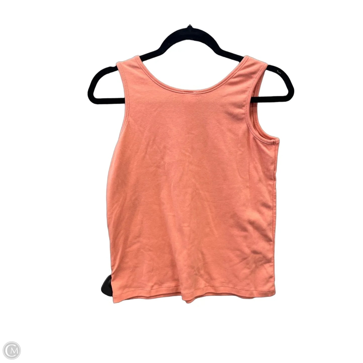 Top Sleeveless By Simple Pleasures In Peach, Size: M