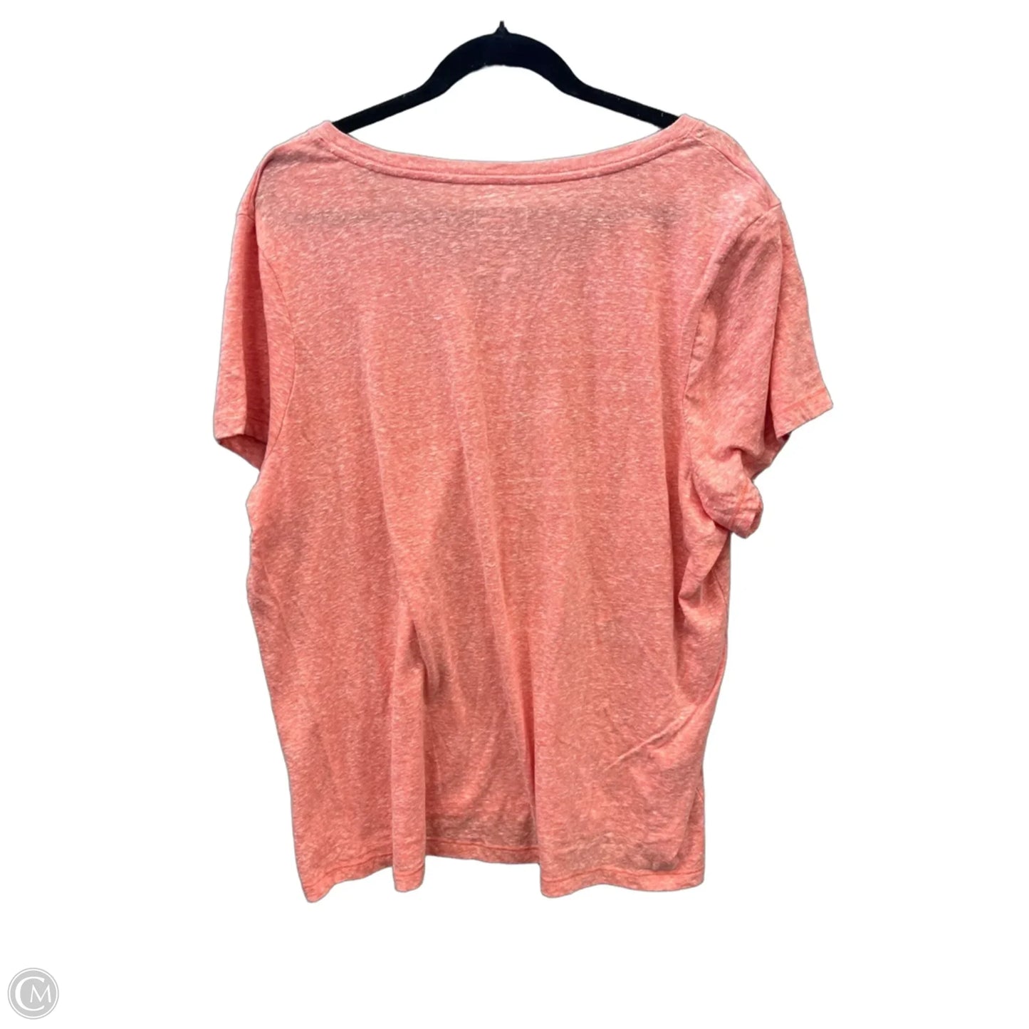 Top Short Sleeve By Sonoma In Pink, Size: 2x