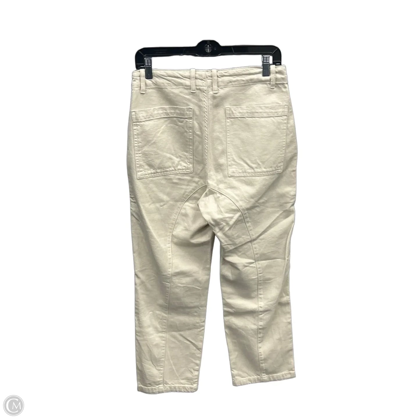 Jeans Straight By Zara In Tan Denim, Size: 4