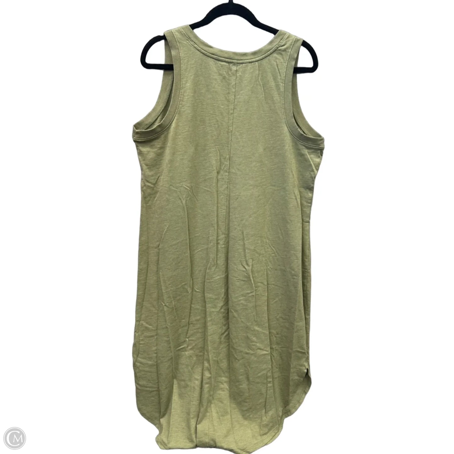 Dress Casual Midi By Sonoma In Green, Size: Xl