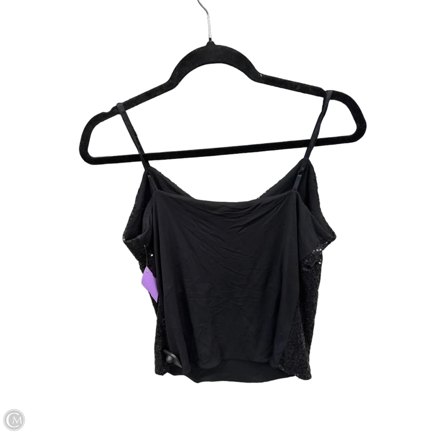 Top Sleeveless By Clothes Mentor In Black, Size: Xl