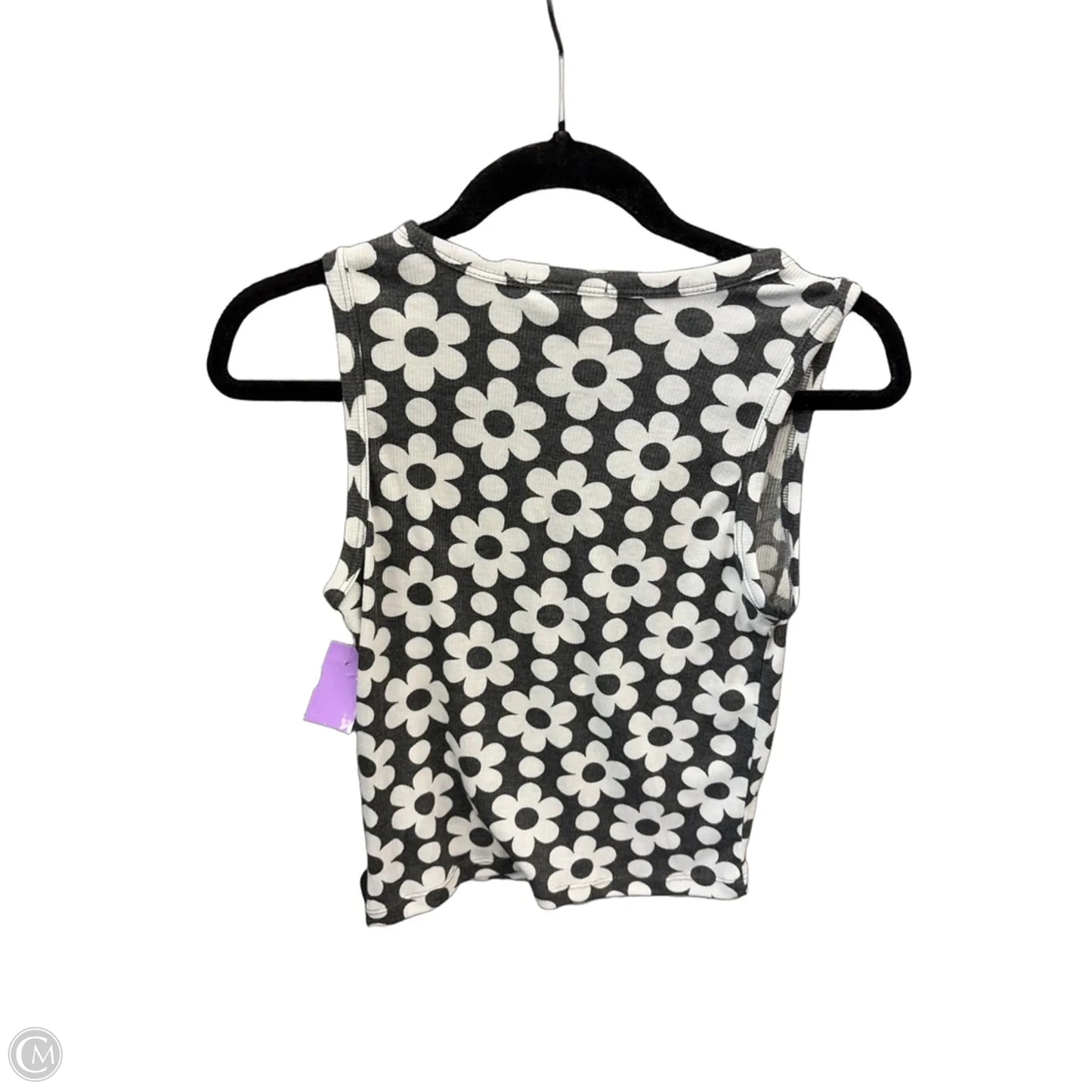 Top Sleeveless By Derek Heart In Floral Print, Size: M