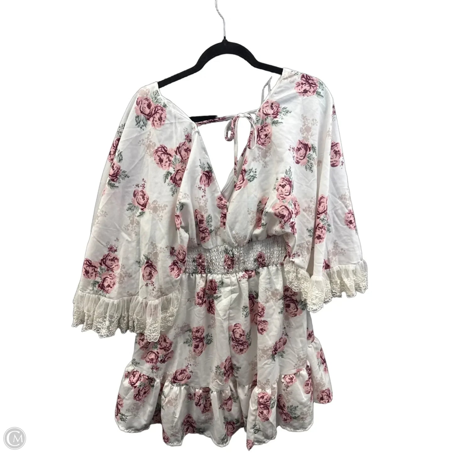 Dress Casual Midi By Blush In Floral Print, Size: 2x