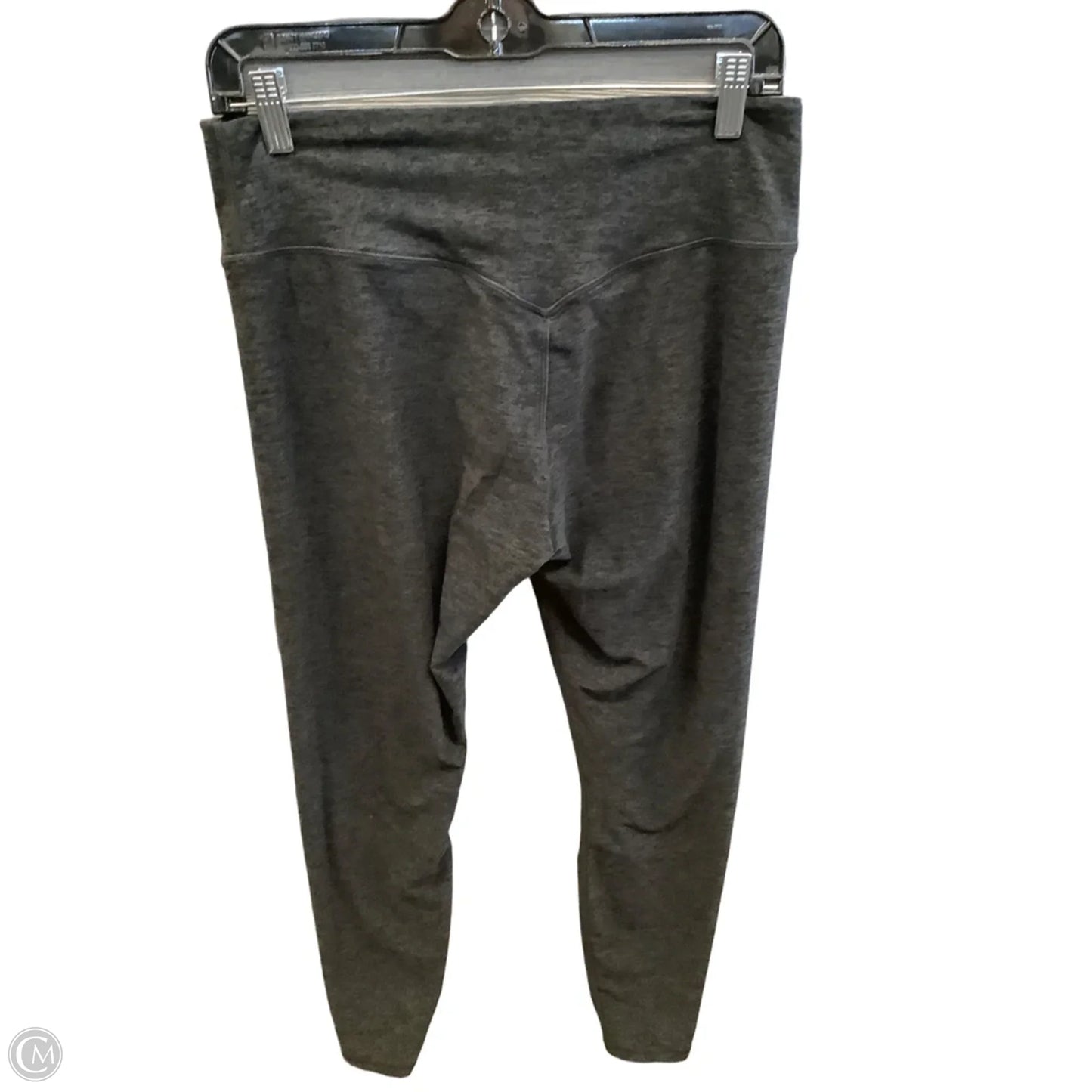 Athletic Leggings By Fabletics In Grey, Size: L