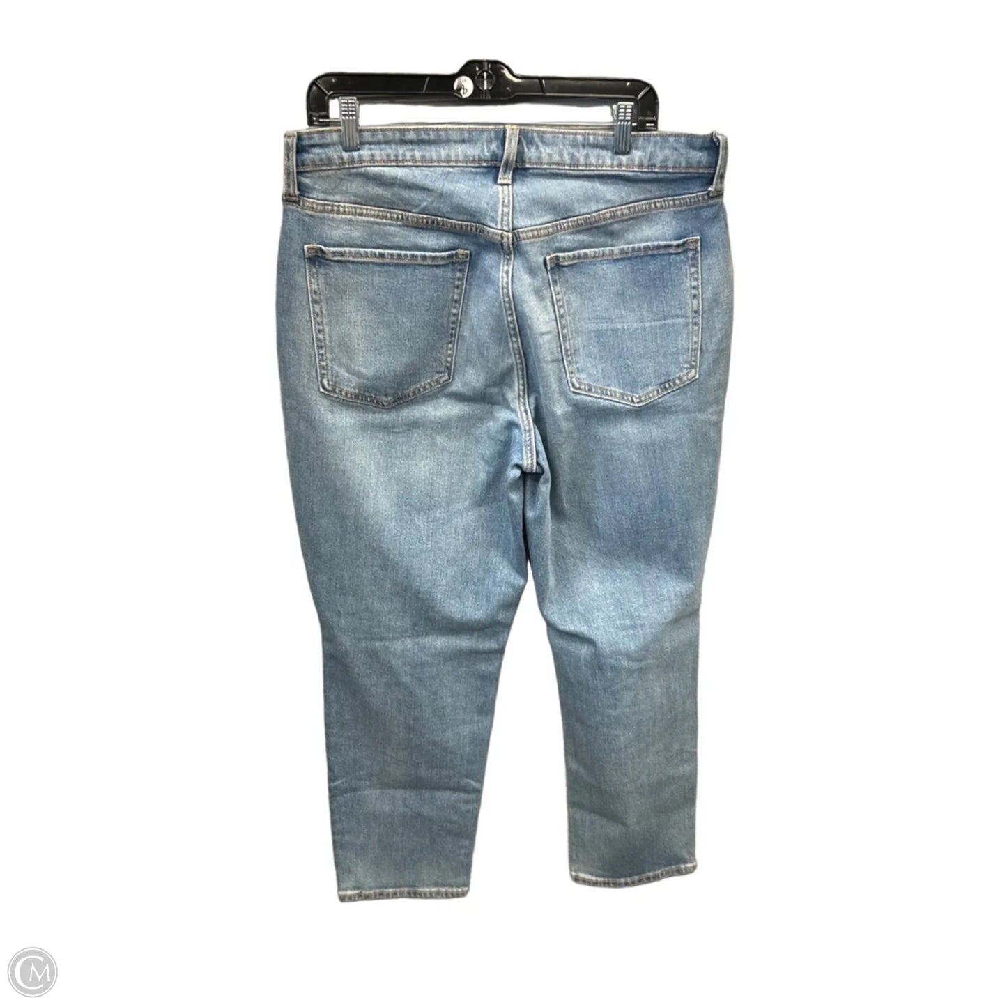Jeans Straight By Old Navy In Blue Denim, Size: 14