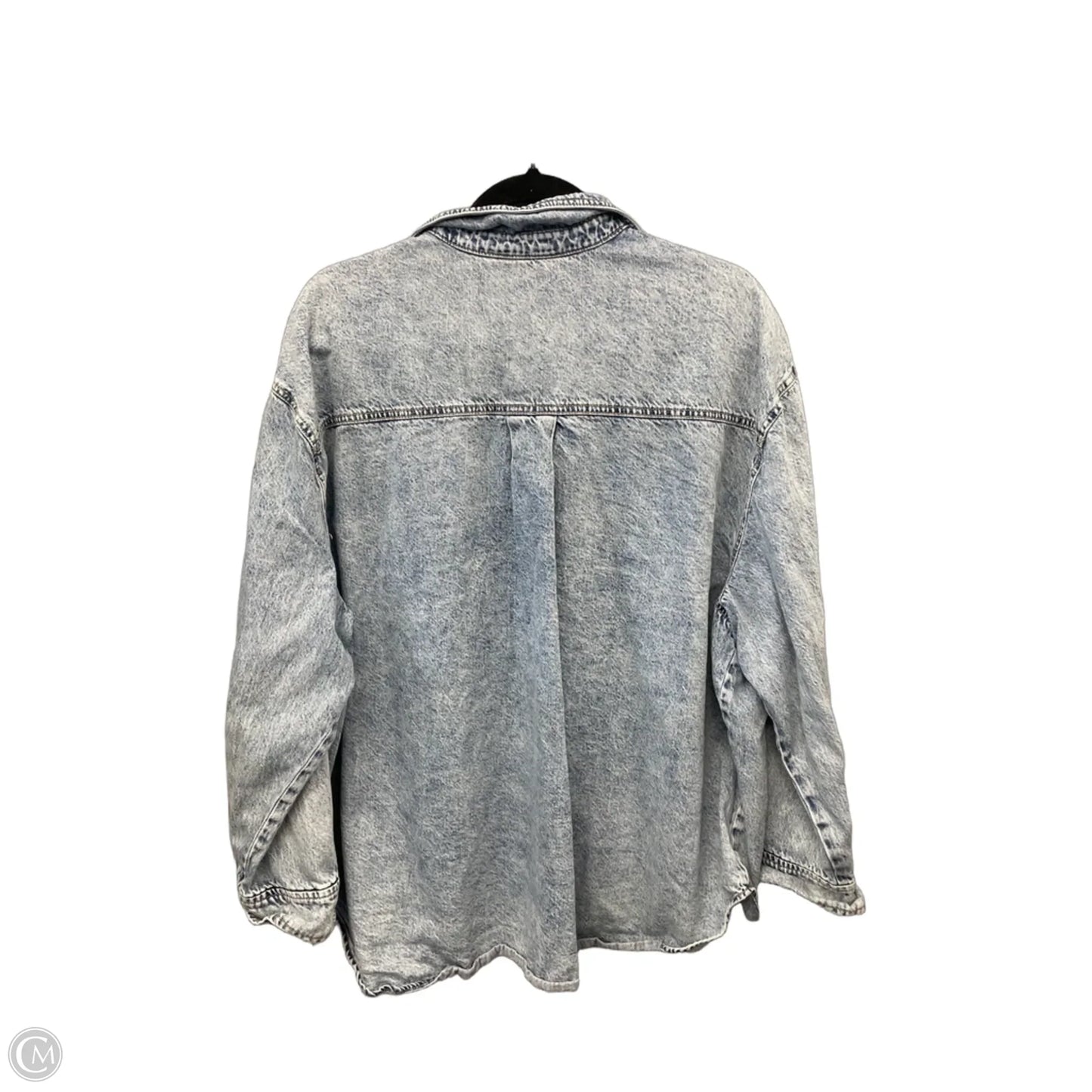 Jacket Denim By Time And Tru In Blue Denim, Size: 3x