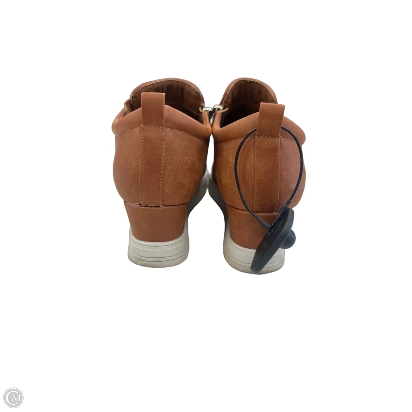 Shoes Flats By Clothes Mentor In Brown, Size: 11