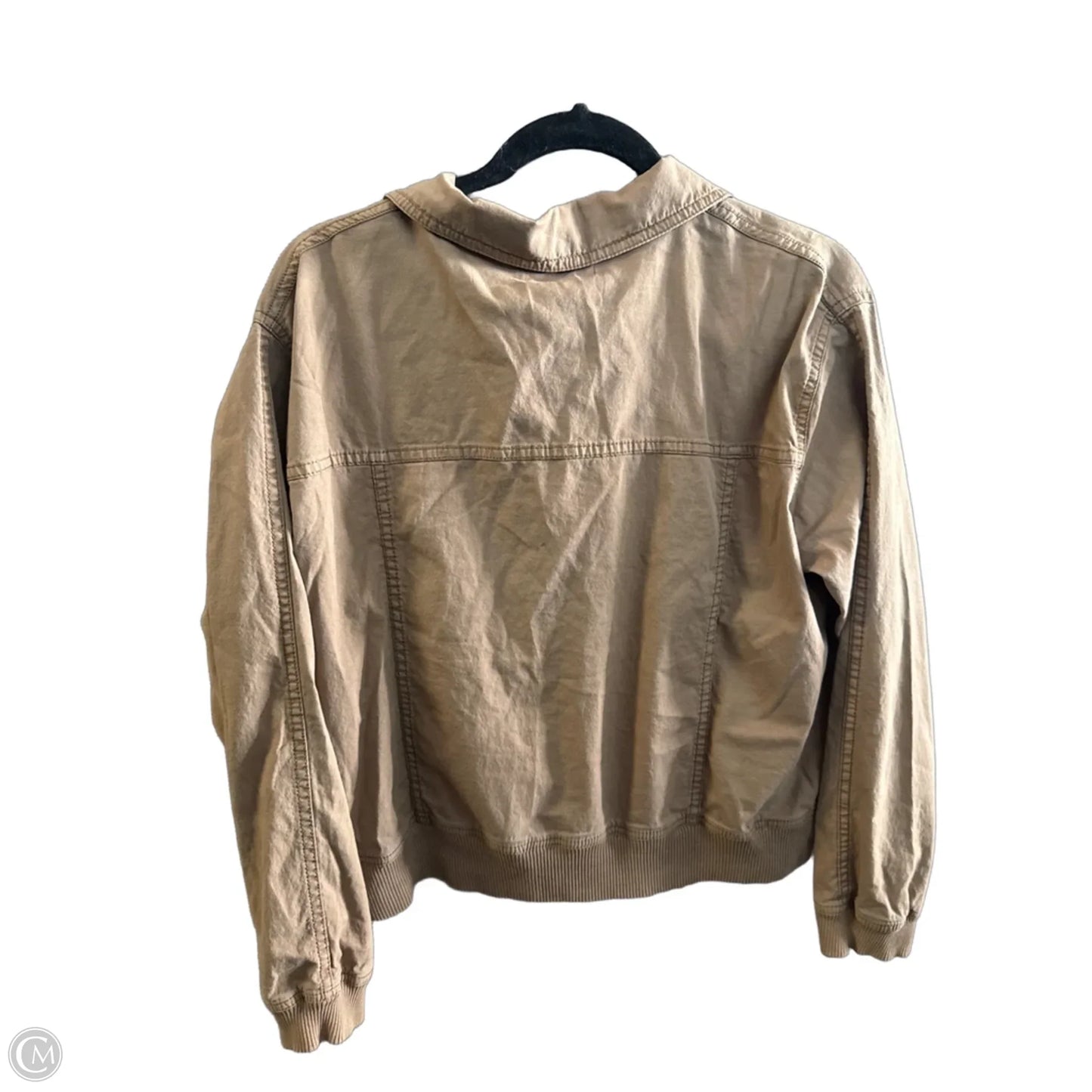 Jacket Fleece By Sonoma In Brown, Size: L