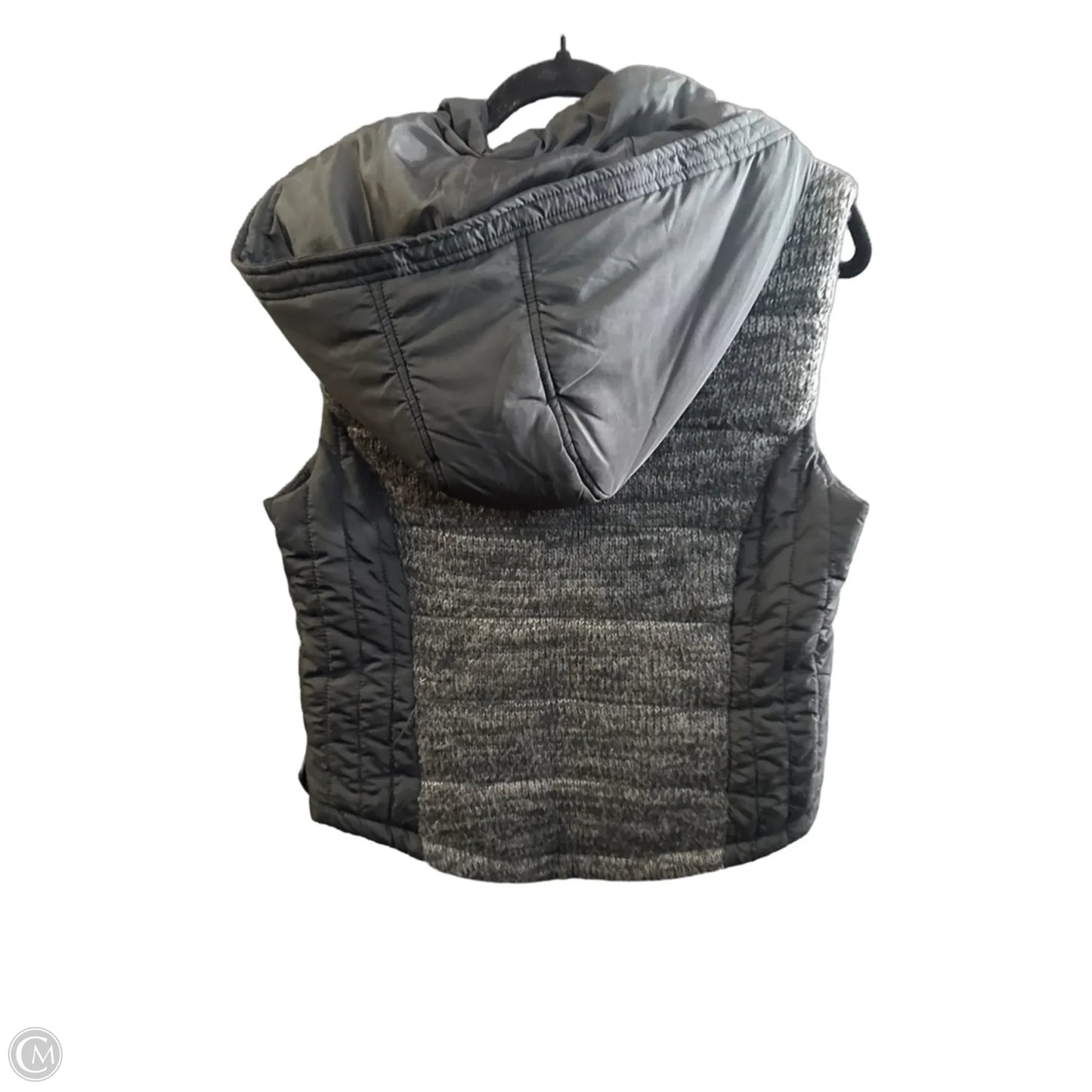 Vest Puffer & Quilted By Aeropostale In Grey, Size: L