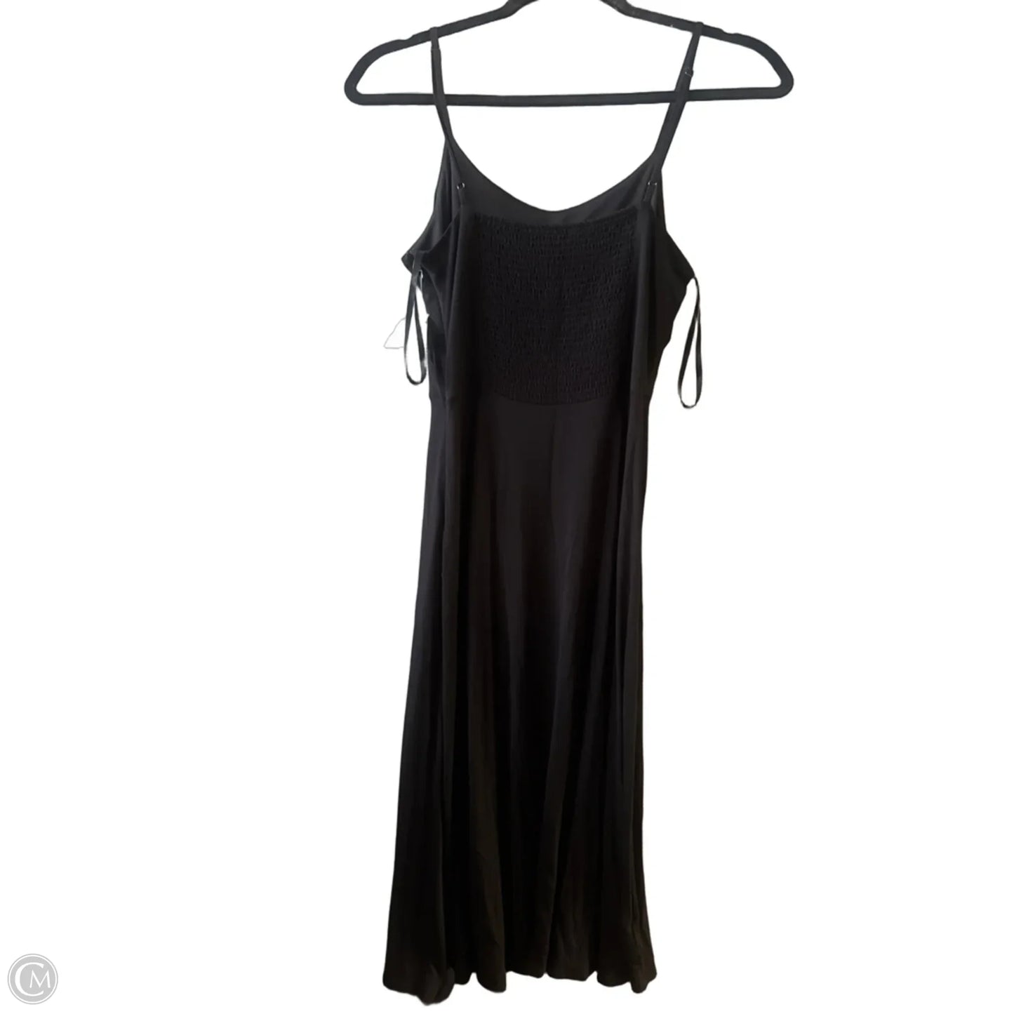 Dress Casual Midi By Loft In Black, Size: Xs