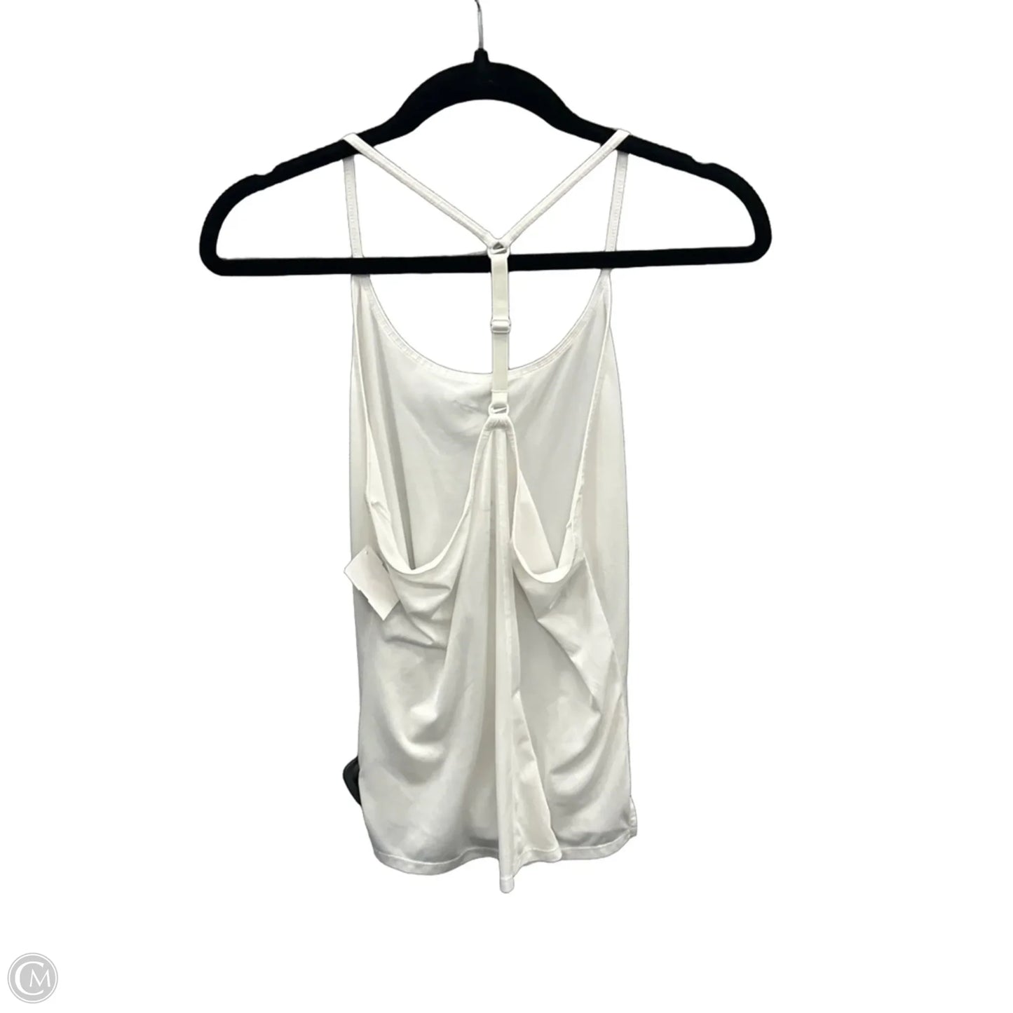 Athletic Tank Top By Nike In White, Size: M