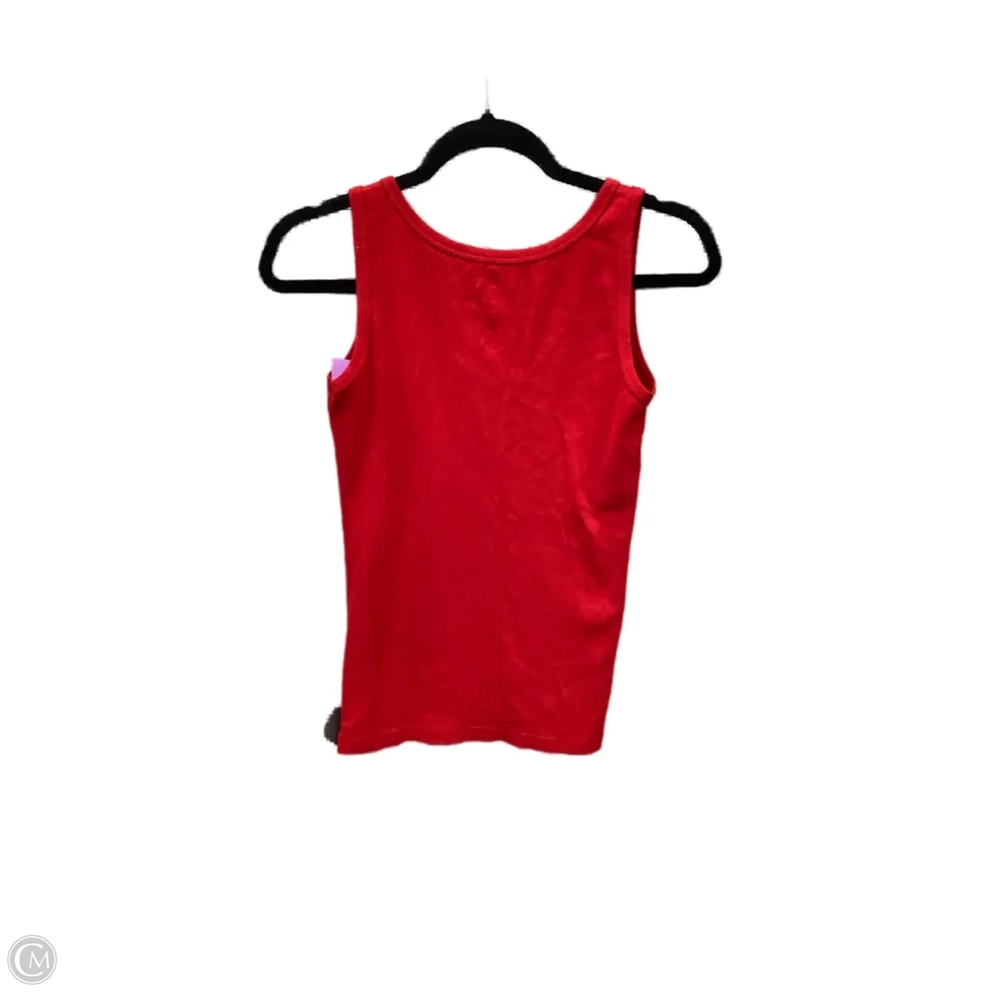Top Sleeveless Basic By St Johns Bay In Red, Size: S
